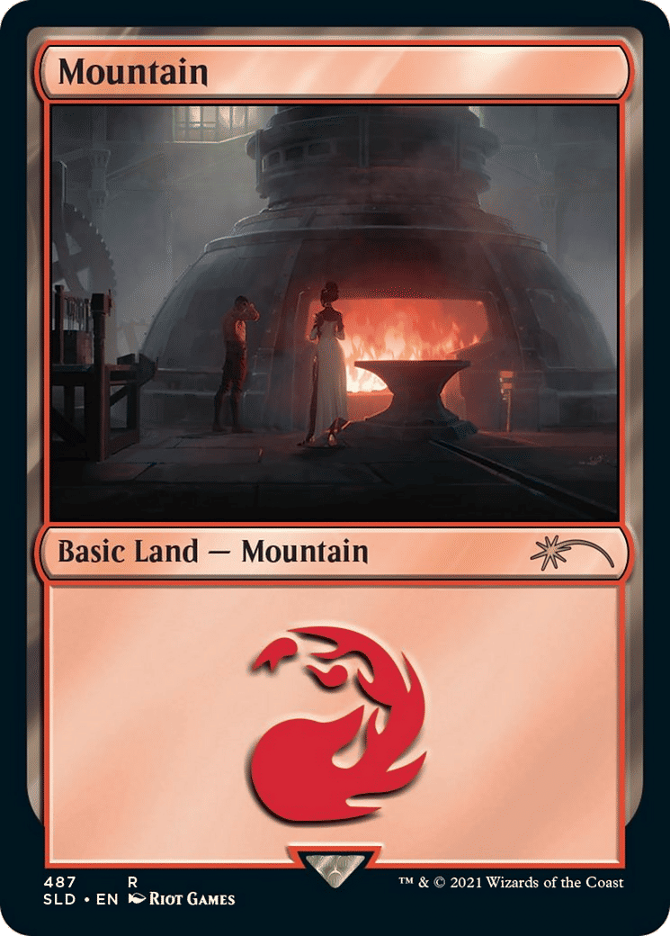 Montagne — Secret Lair Drop — Magic: The Gathering