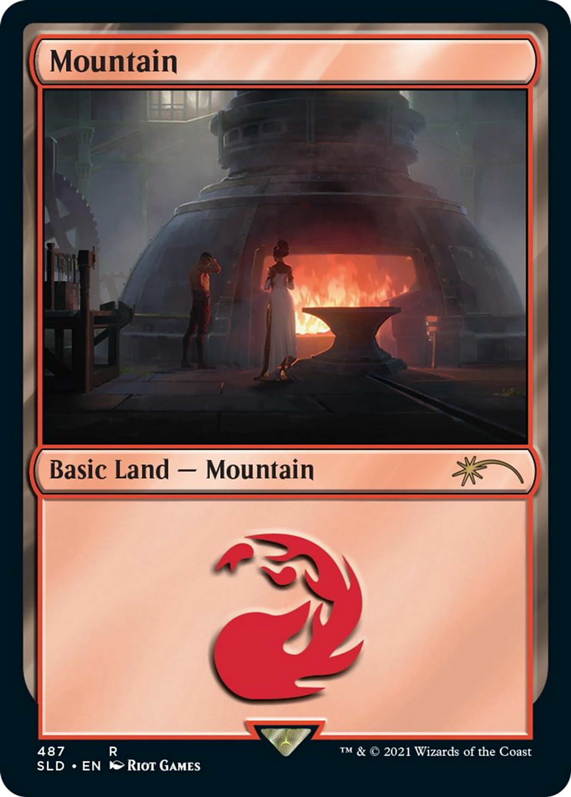 Montagne — Secret Lair Drop — Magic: The Gathering