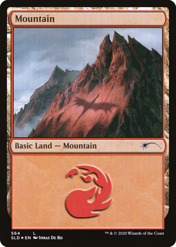 Montagne — Secret Lair Drop — Magic: The Gathering