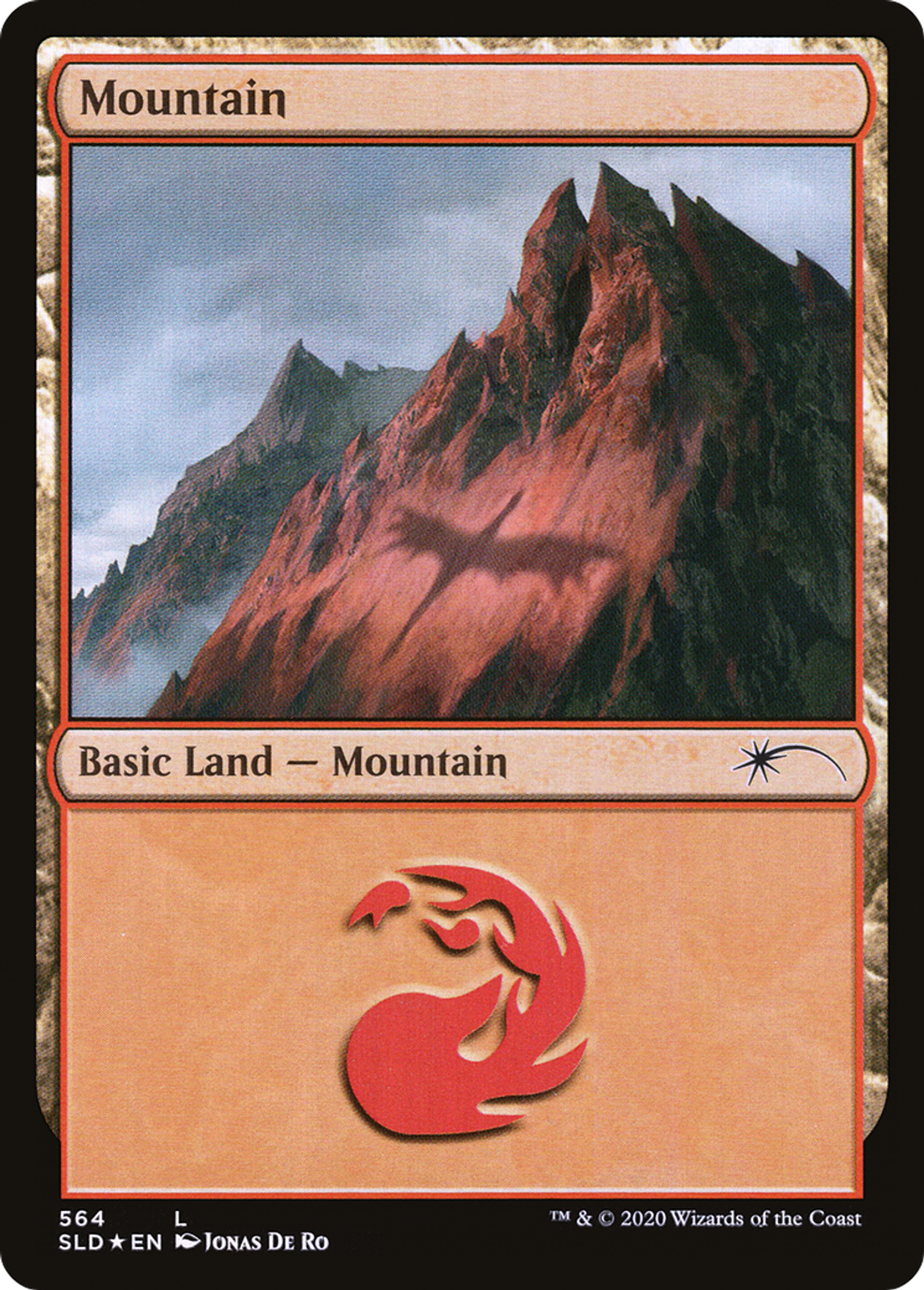 Montagne — Secret Lair Drop — Magic: The Gathering