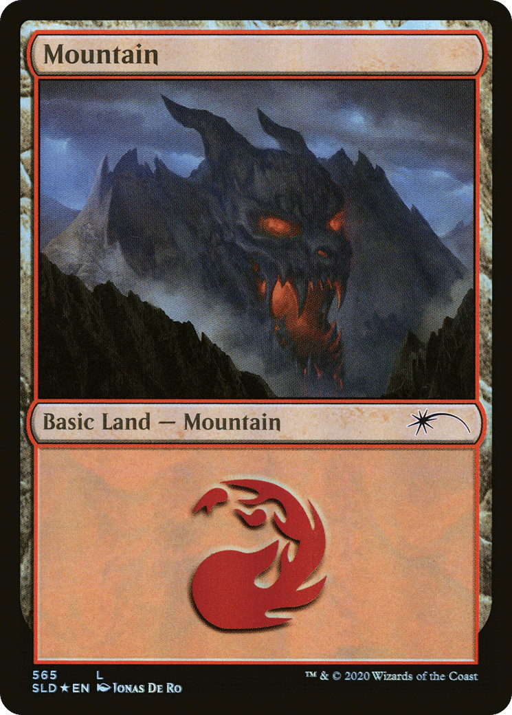 Mountain — Secret Lair Drop — Magic: The Gathering