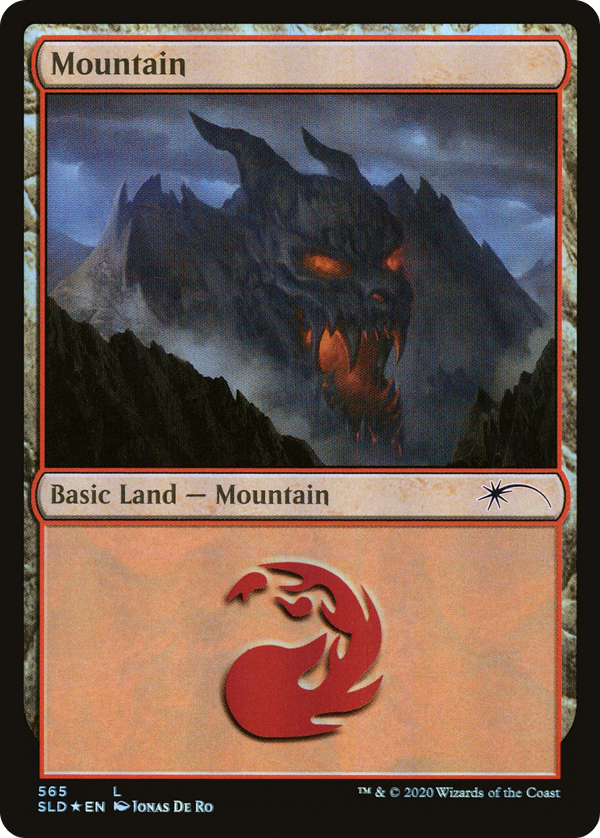Montagne — Secret Lair Drop — Magic: The Gathering
