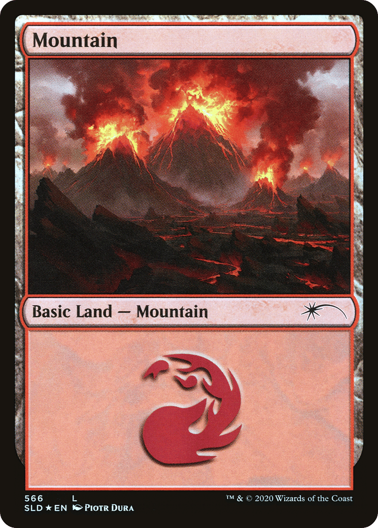Montagne — Secret Lair Drop — Magic: The Gathering