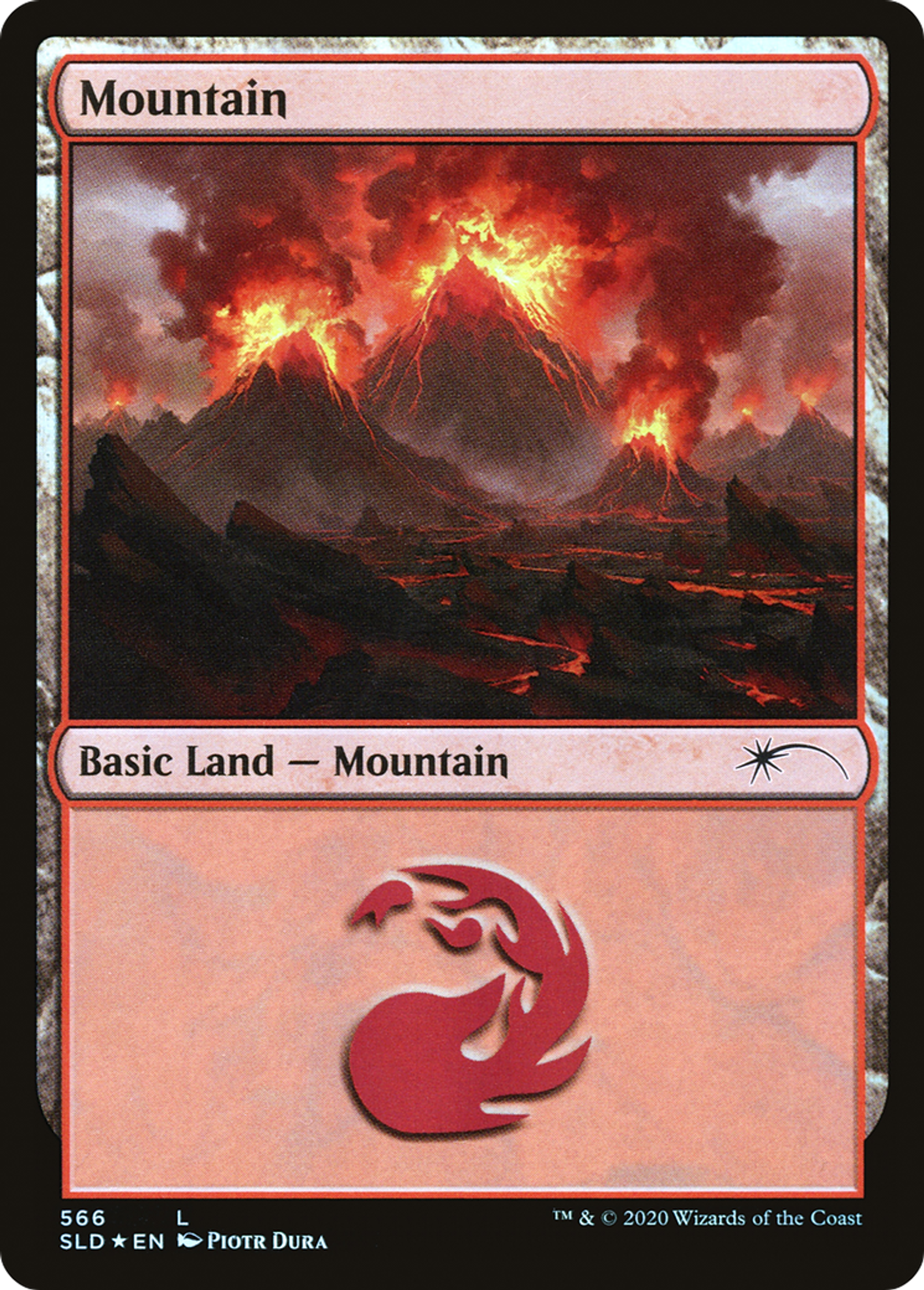 Montagne — Secret Lair Drop — Magic: The Gathering