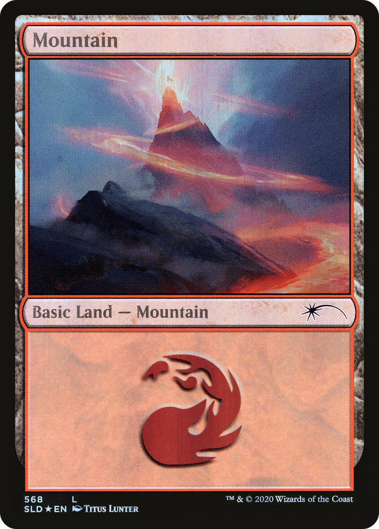 Montagne — Secret Lair Drop — Magic: The Gathering