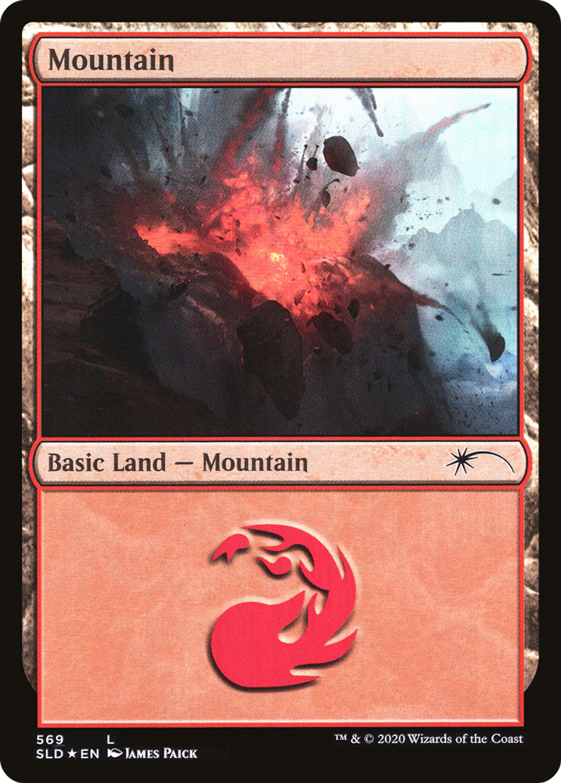 Montagne — Secret Lair Drop — Magic: The Gathering
