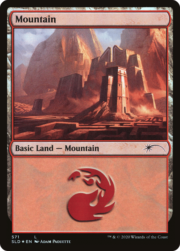 Montagne — Secret Lair Drop — Magic: The Gathering