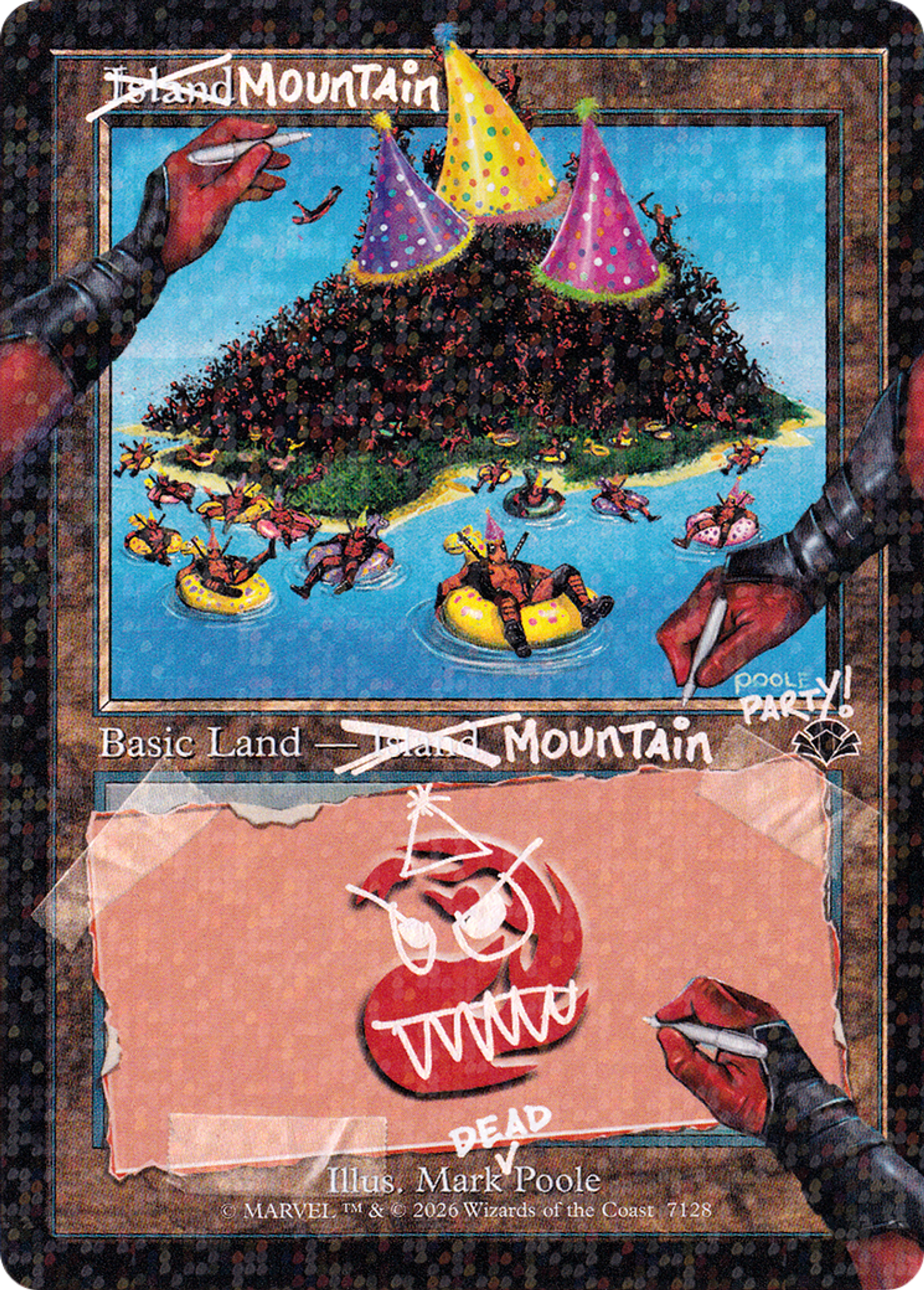 Montagne — Secret Lair Drop — Magic: The Gathering