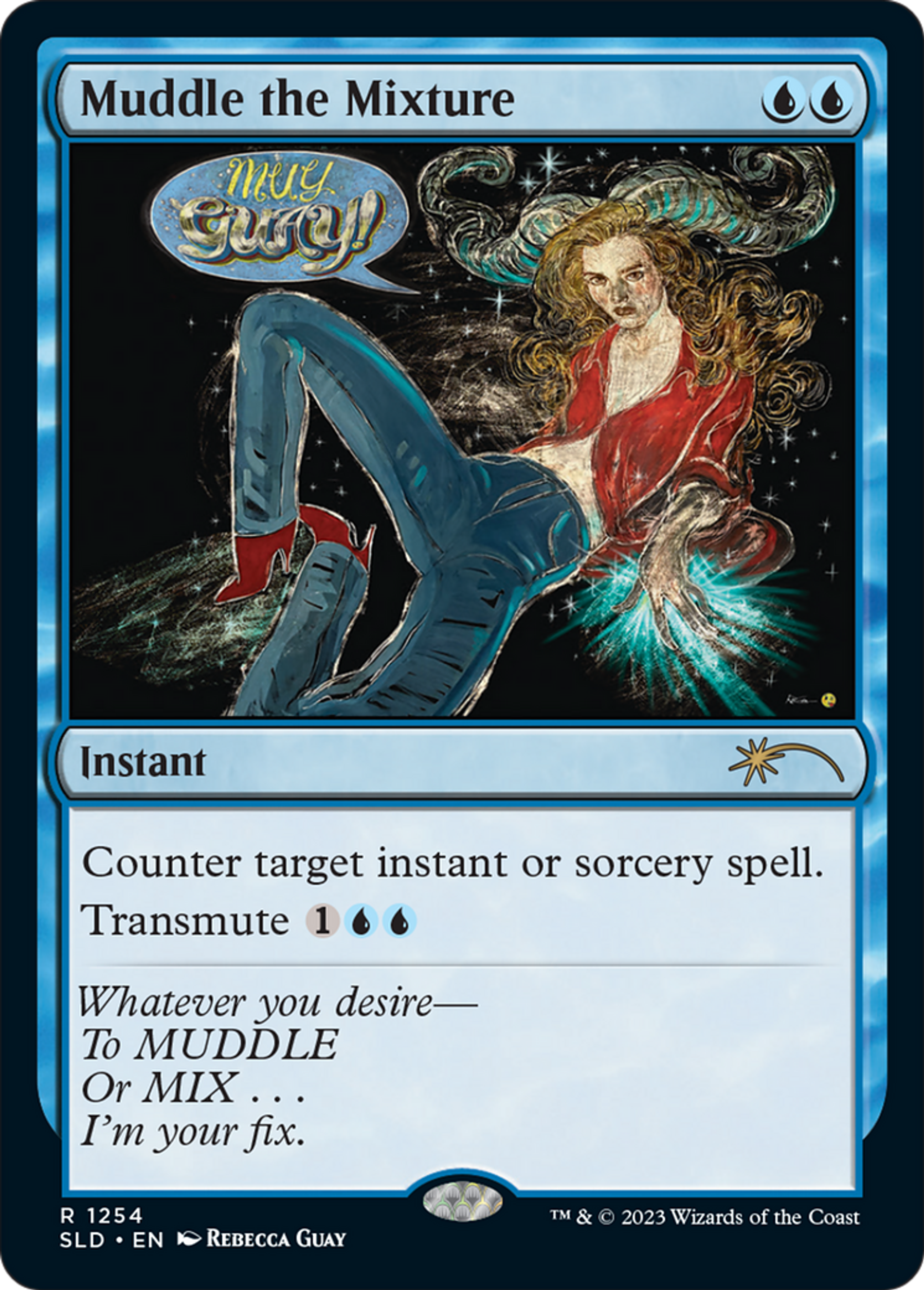 Imbroglio de mixture — Secret Lair Drop — Magic: The Gathering