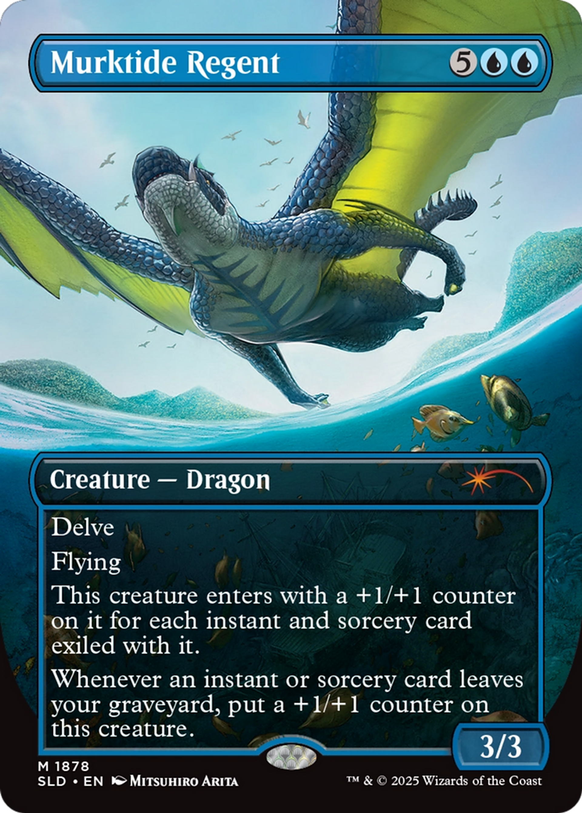 Murktide Regent — Secret Lair Drop — Magic: The Gathering