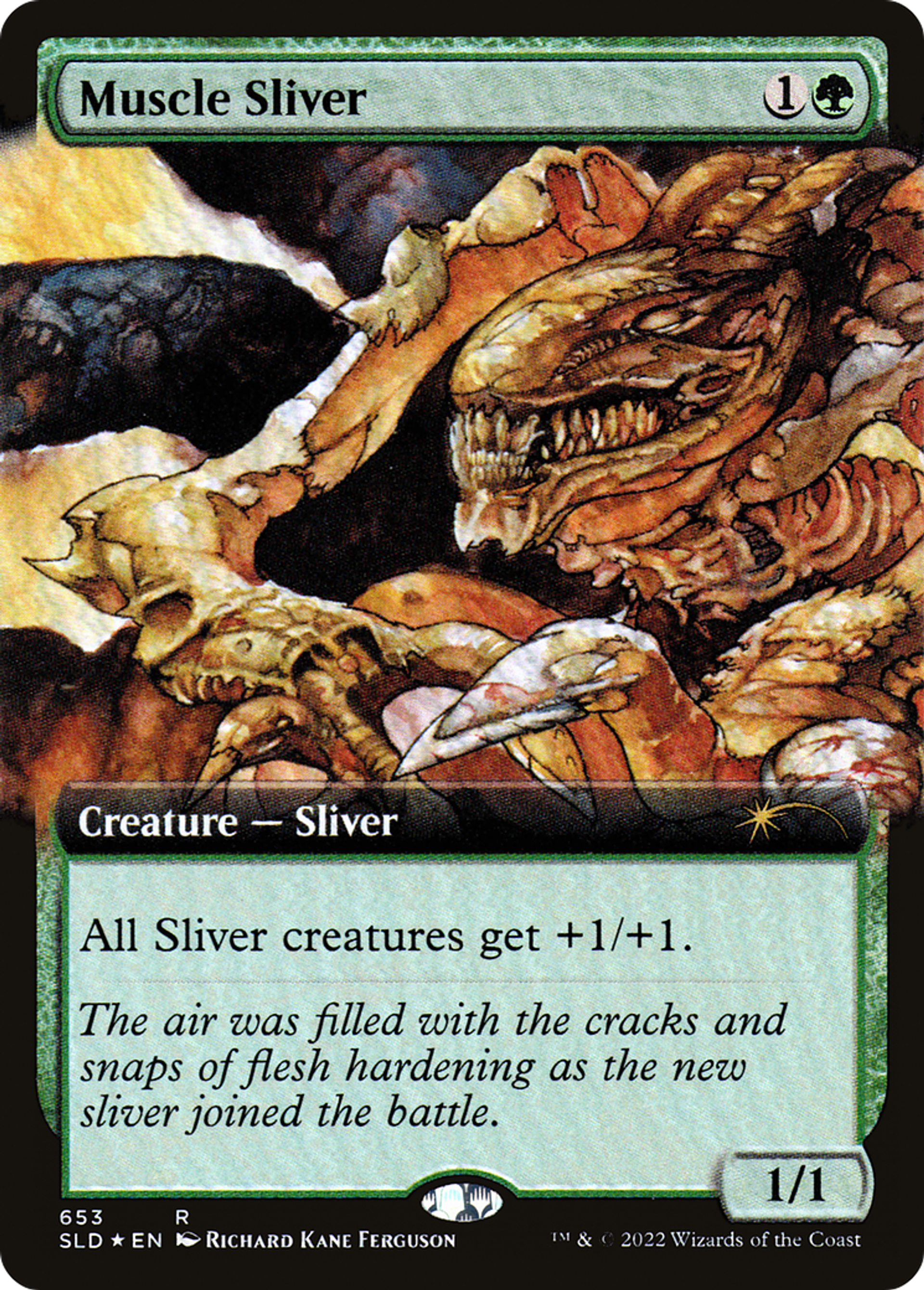 Slivoïde musclé — Secret Lair Drop — Magic: The Gathering