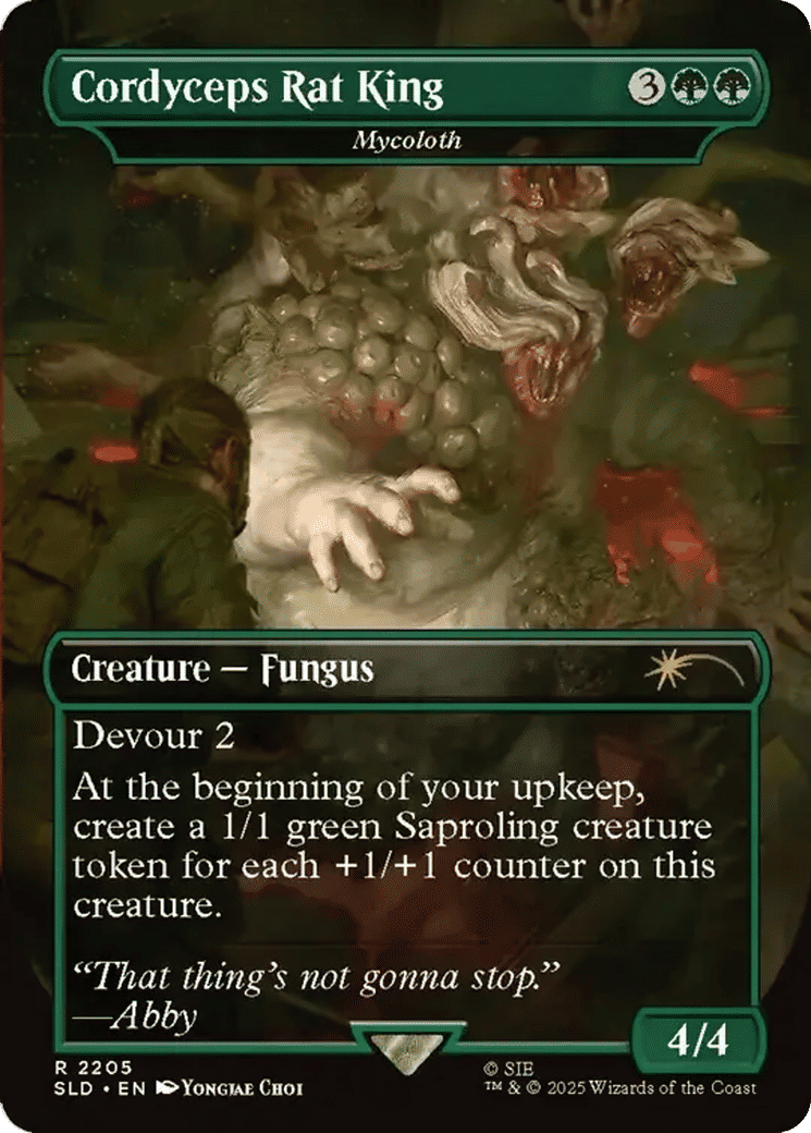 Mycoloth — Secret Lair Drop — Magic: The Gathering