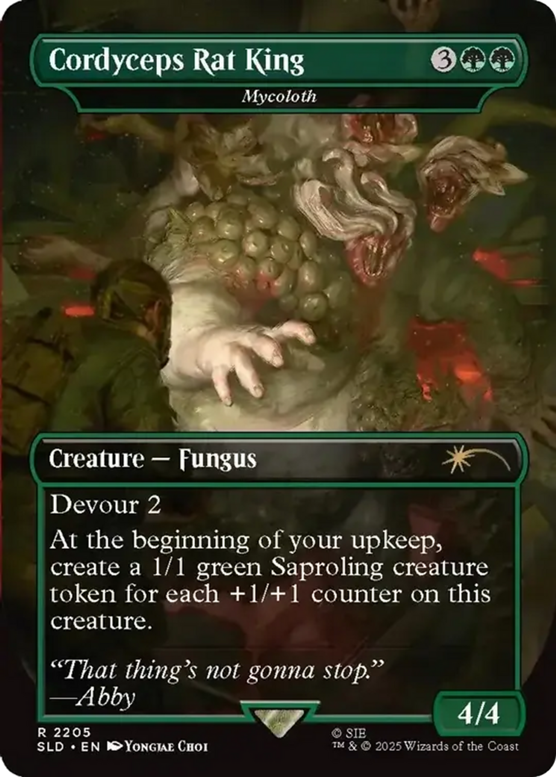 Mycoloth — Secret Lair Drop — Magic: The Gathering