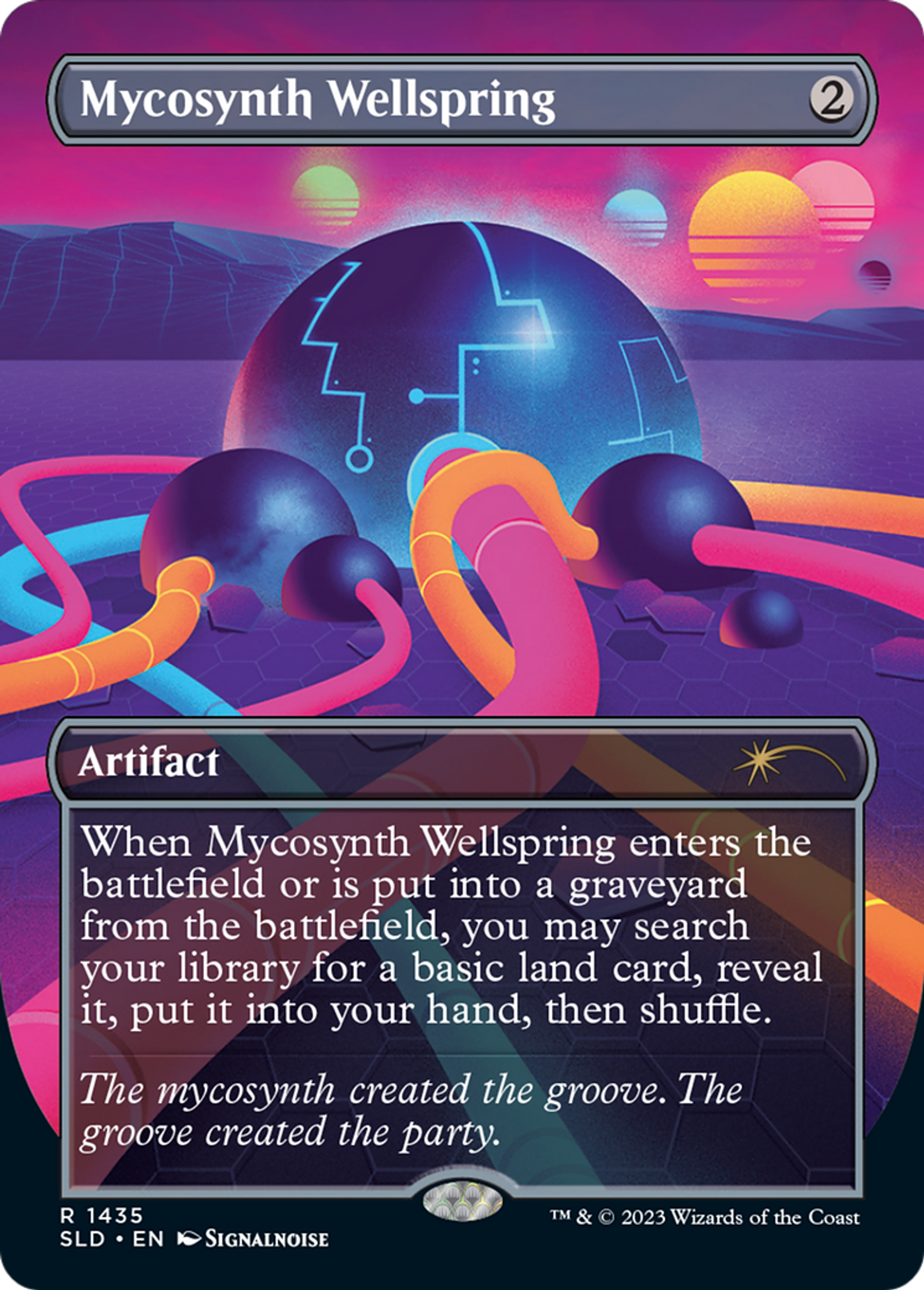 Mycosynth Wellspring — Secret Lair Drop — Magic: The Gathering