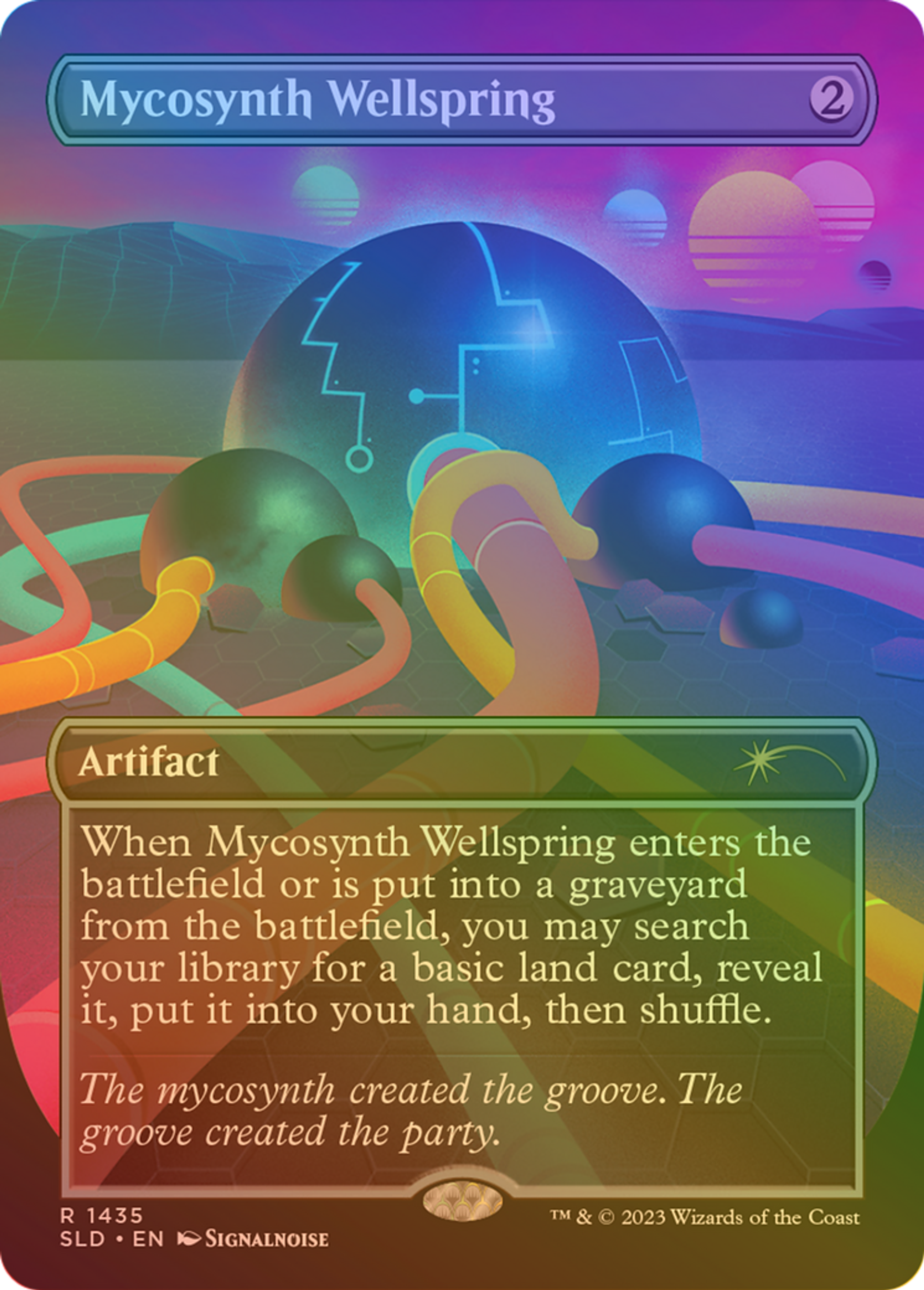 Mycosynth Wellspring — Secret Lair Drop — Magic: The Gathering