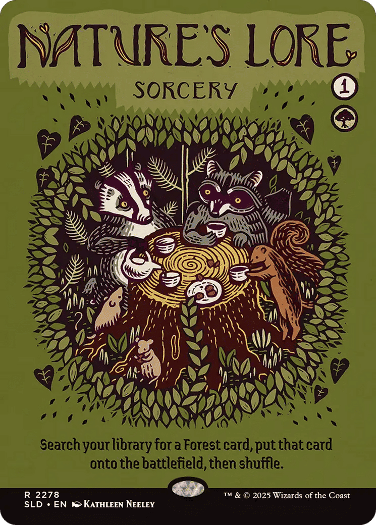 Nature's Lore — Secret Lair Drop — Magic: The Gathering