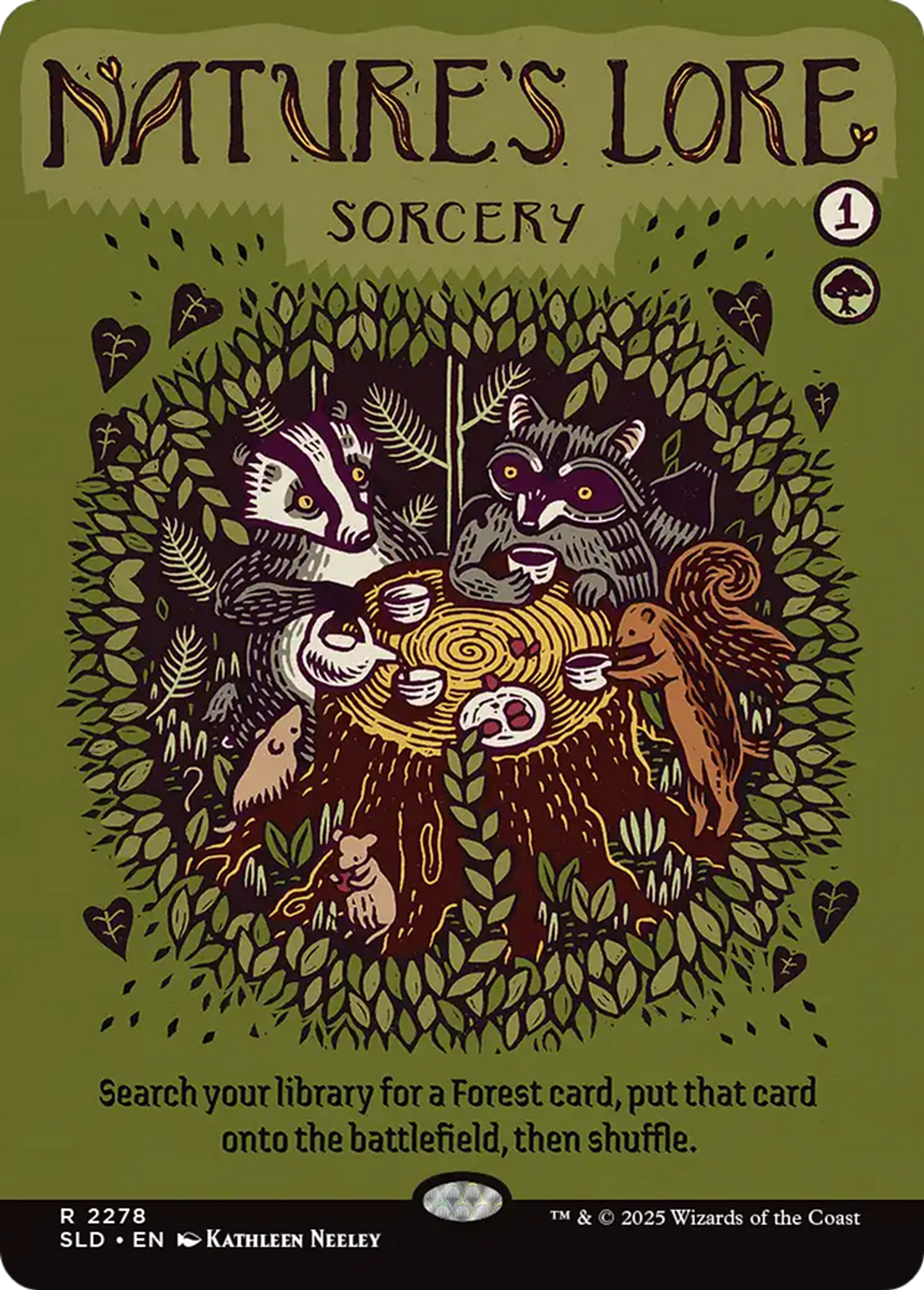 Nature's Lore — Secret Lair Drop — Magic: The Gathering