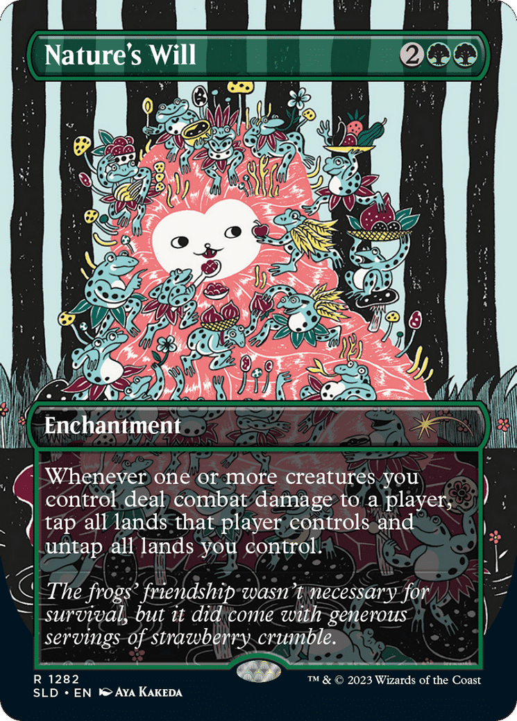 Nature's Will — Secret Lair Drop — Magic: The Gathering
