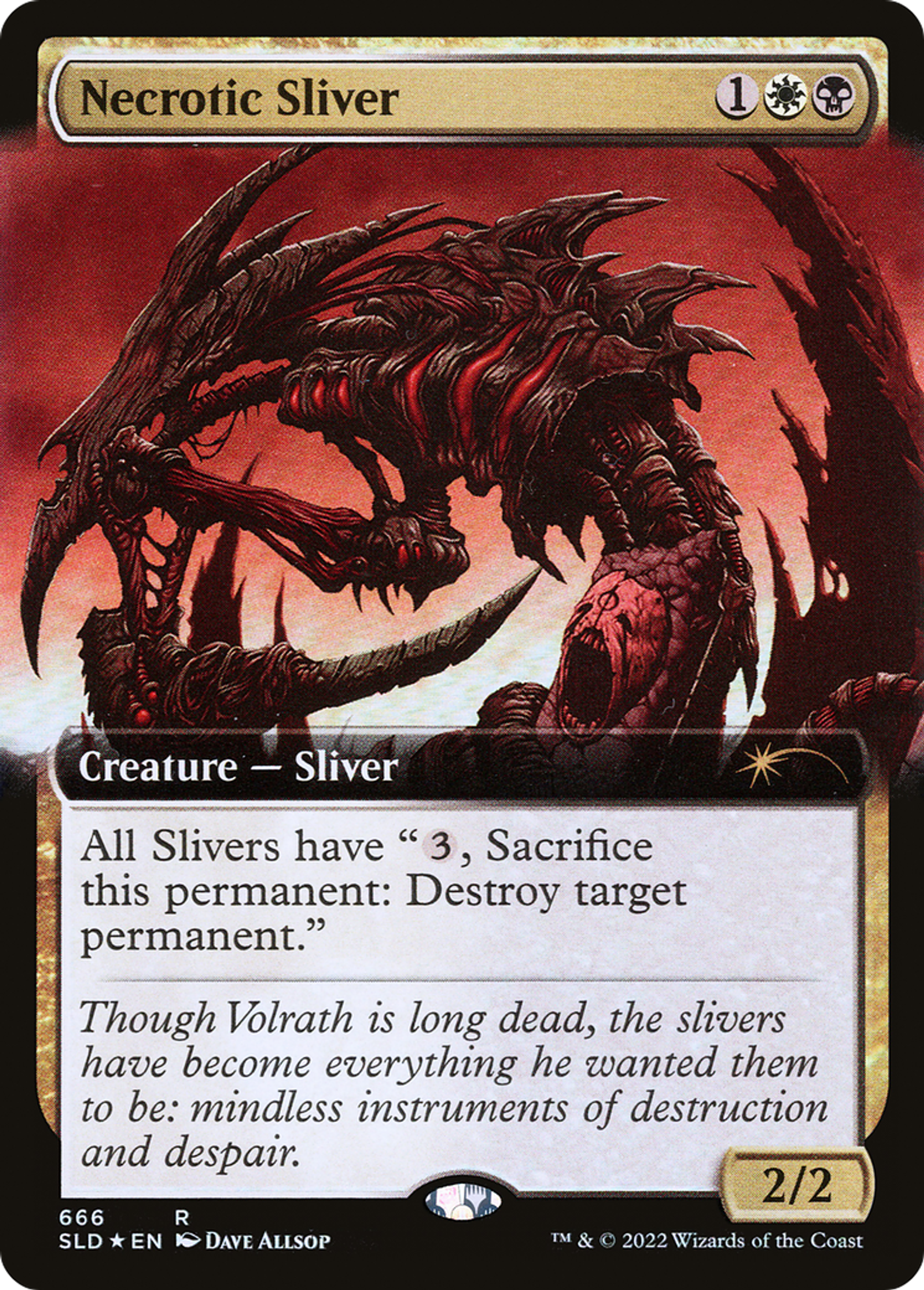 Slivoïde nécrotique — Secret Lair Drop — Magic: The Gathering