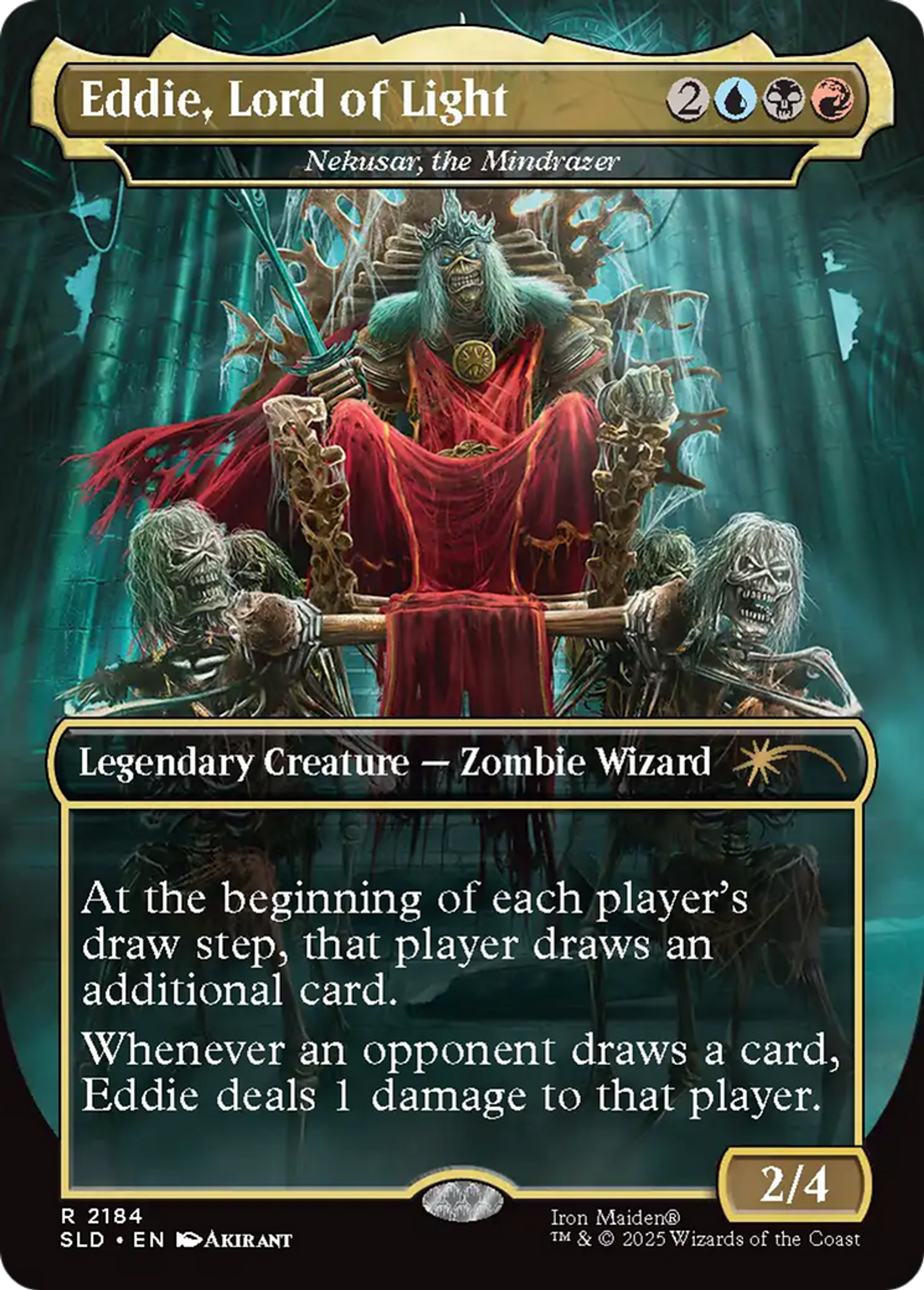 Nekusar, the Mindrazer — Secret Lair Drop — Magic: The Gathering