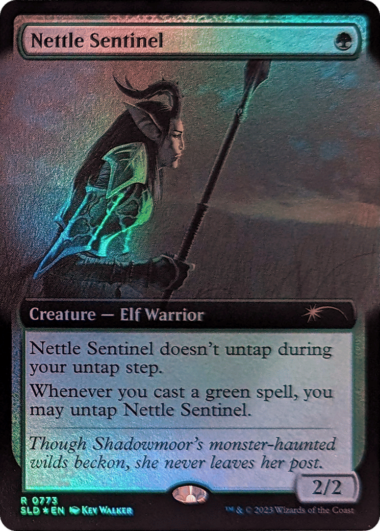 Nettle Sentinel — Secret Lair Drop — Magic: The Gathering