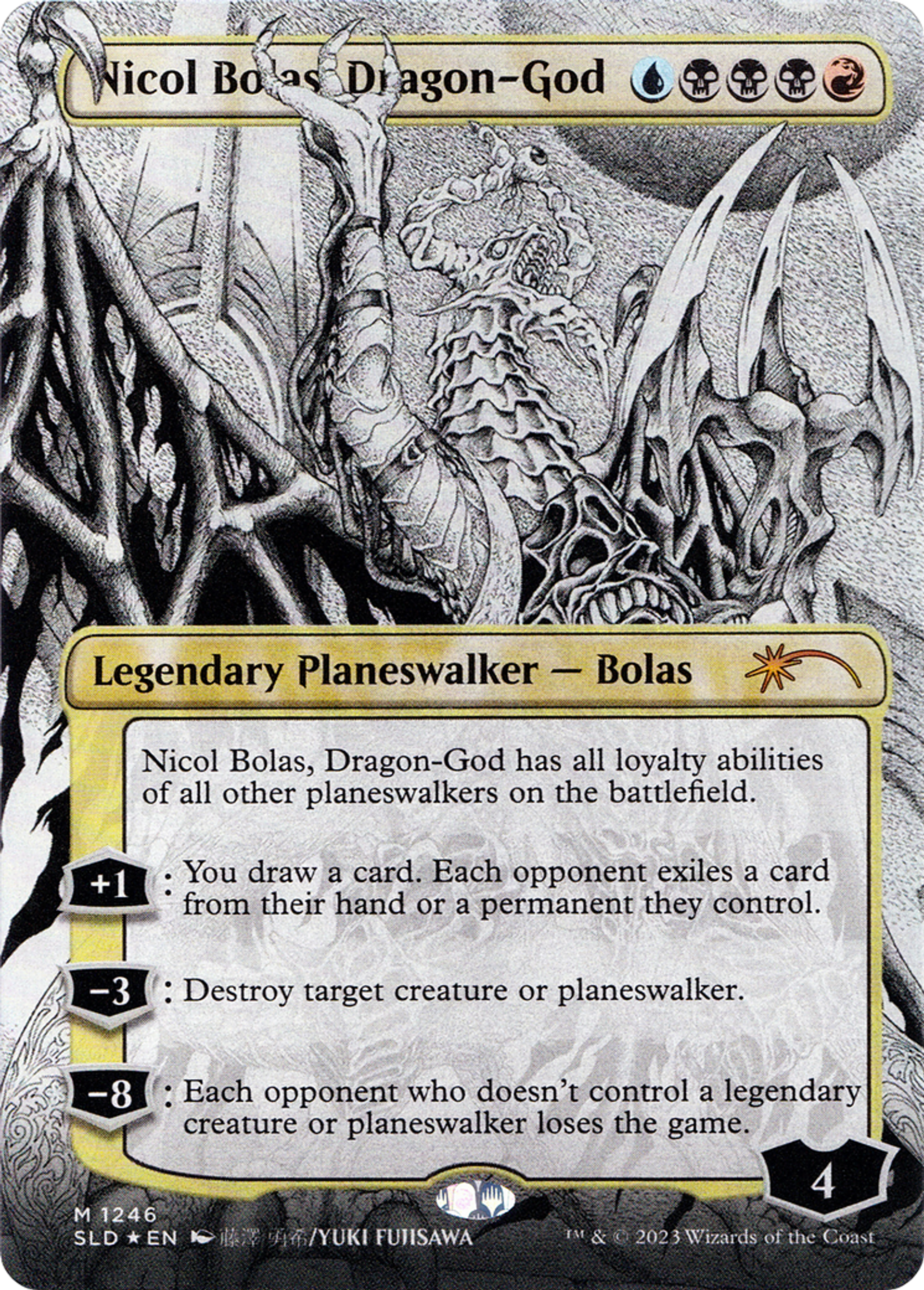 Nicol Bolas, Dragon-God — Secret Lair Drop — Magic: The Gathering