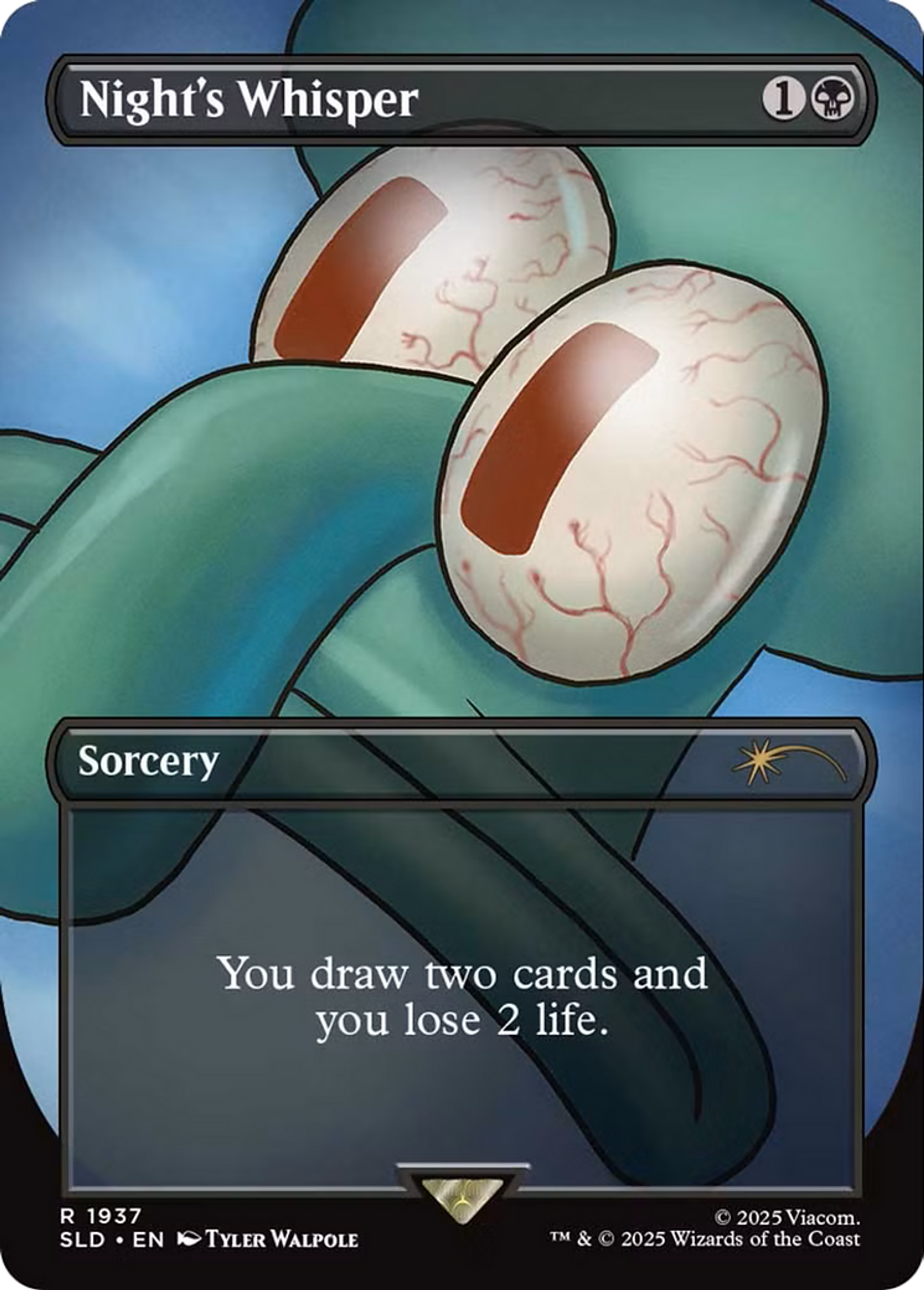 Night's Whisper — Secret Lair Drop — Magic: The Gathering