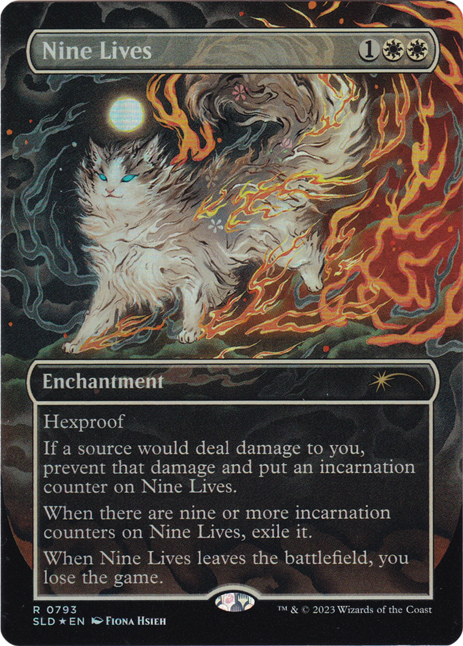 Neuf vies — Secret Lair Drop — Magic: The Gathering