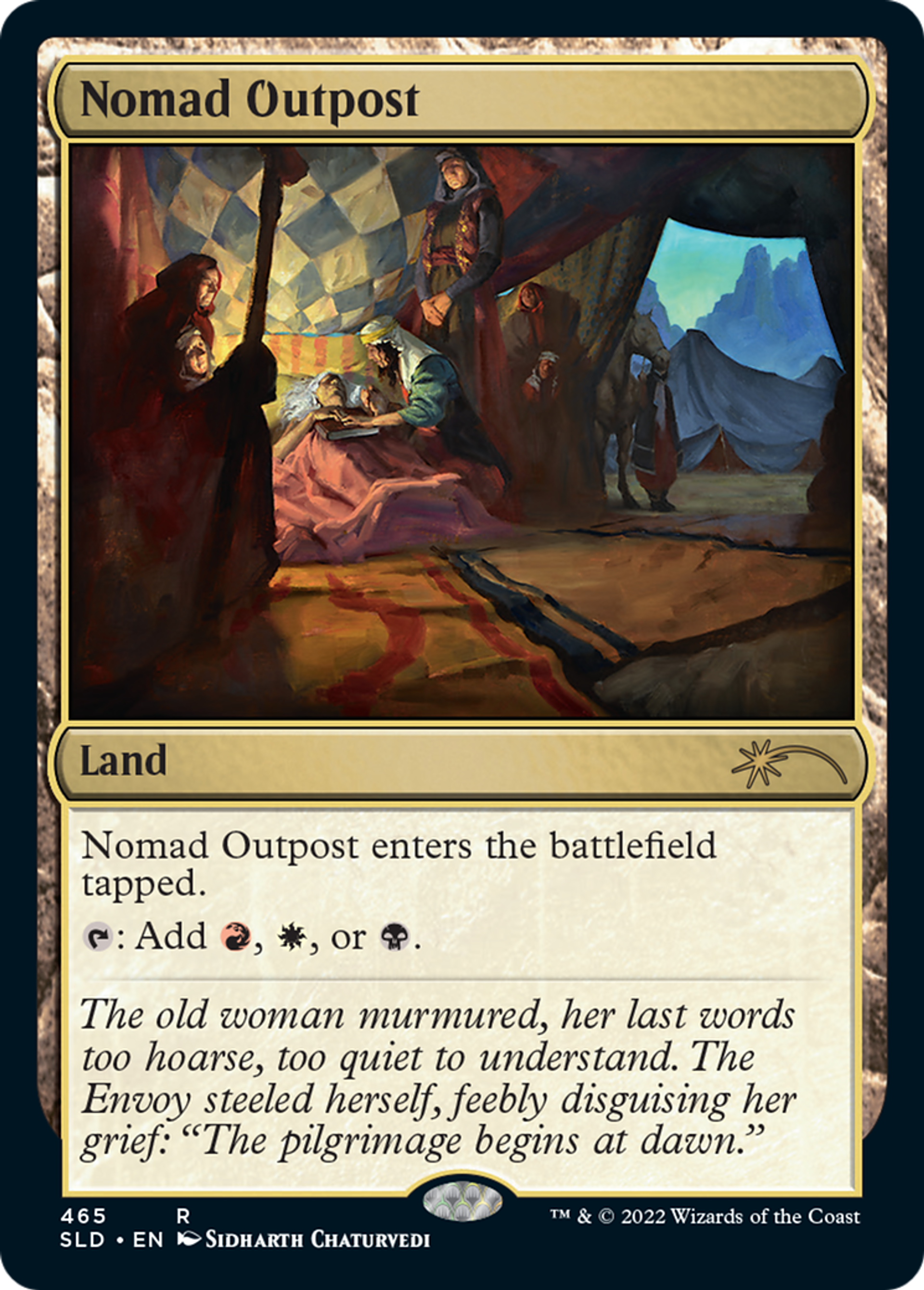 Avant-poste nomade — Secret Lair Drop — Magic: The Gathering