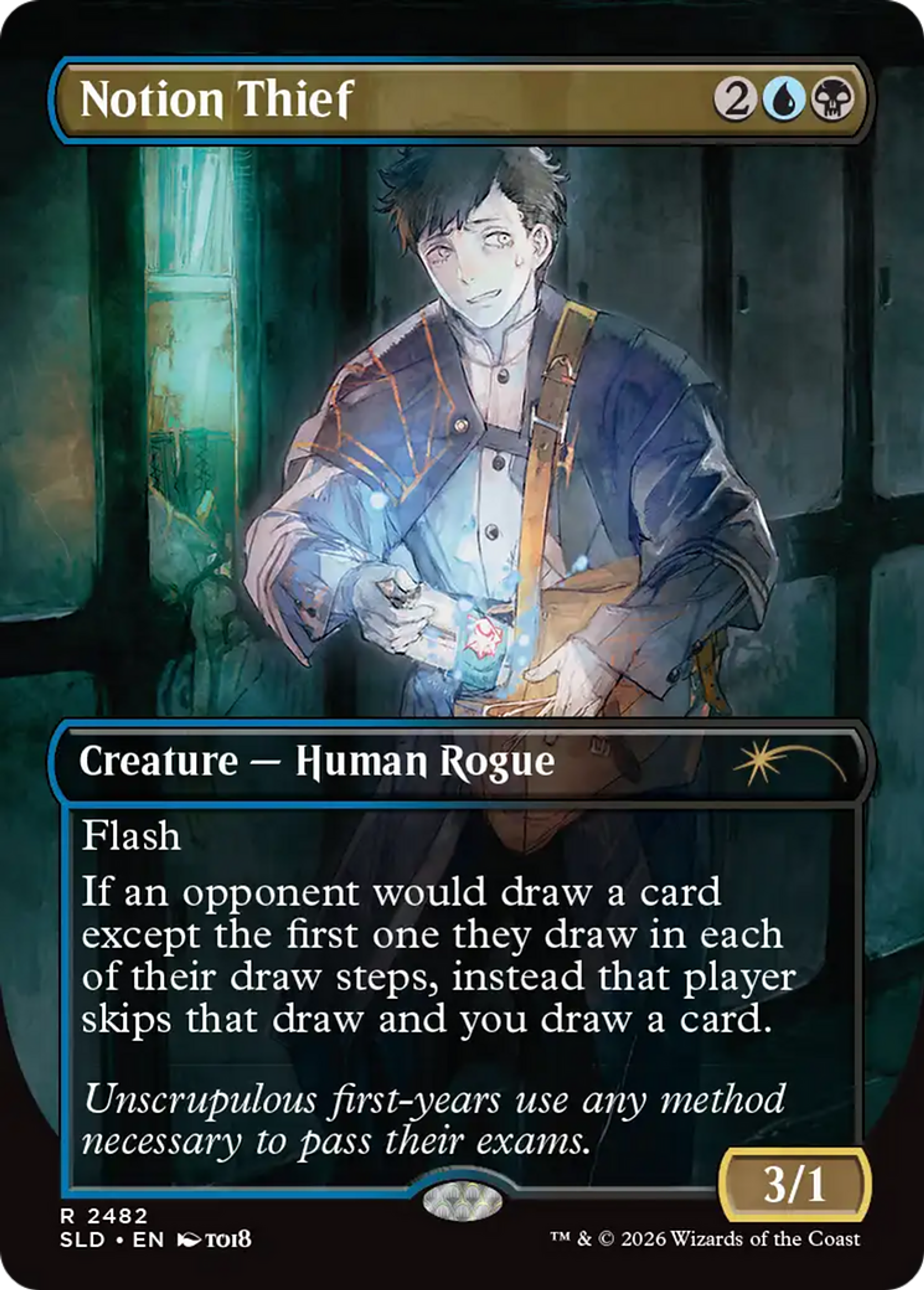 Notion Thief — Secret Lair Drop — Magic: The Gathering
