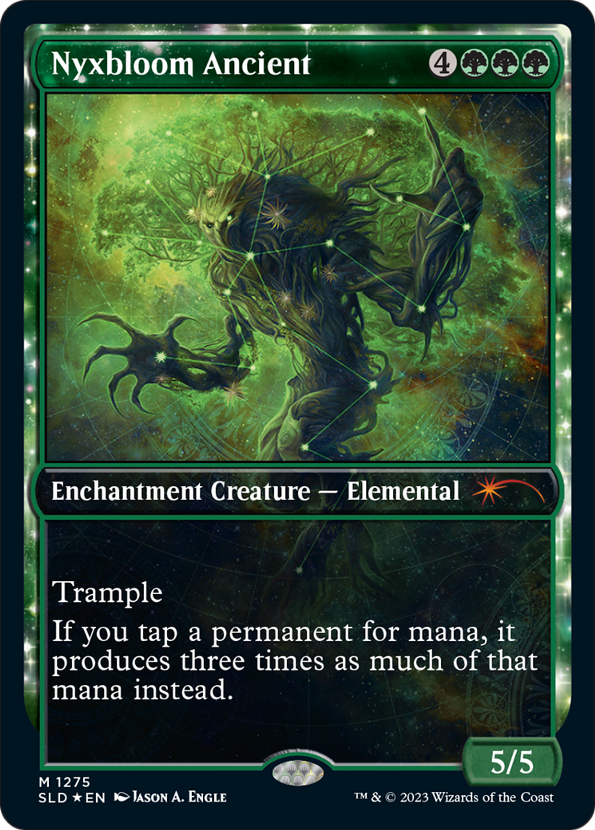 Ancien aux fleurs de Nyx — Secret Lair Drop — Magic: The Gathering