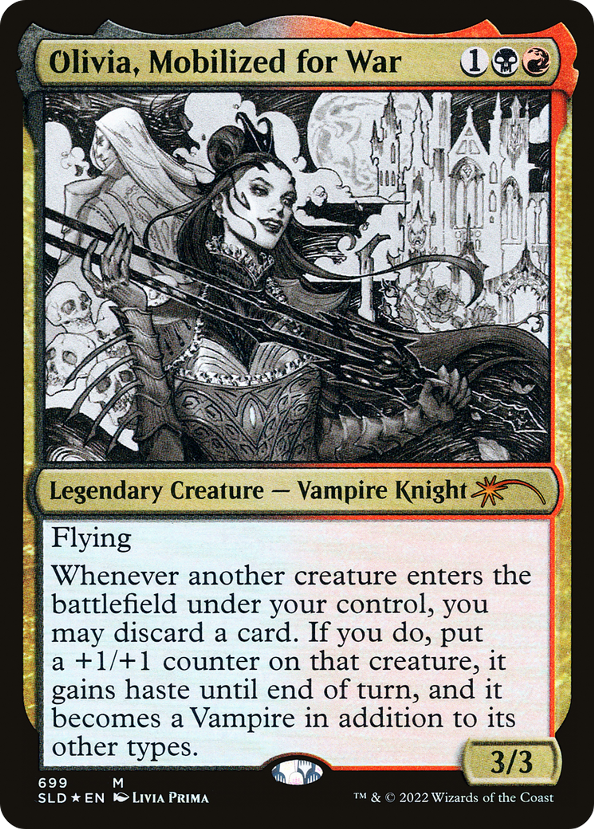 Olivia, mobilisée pour la guerre — Secret Lair Drop — Magic: The Gathering