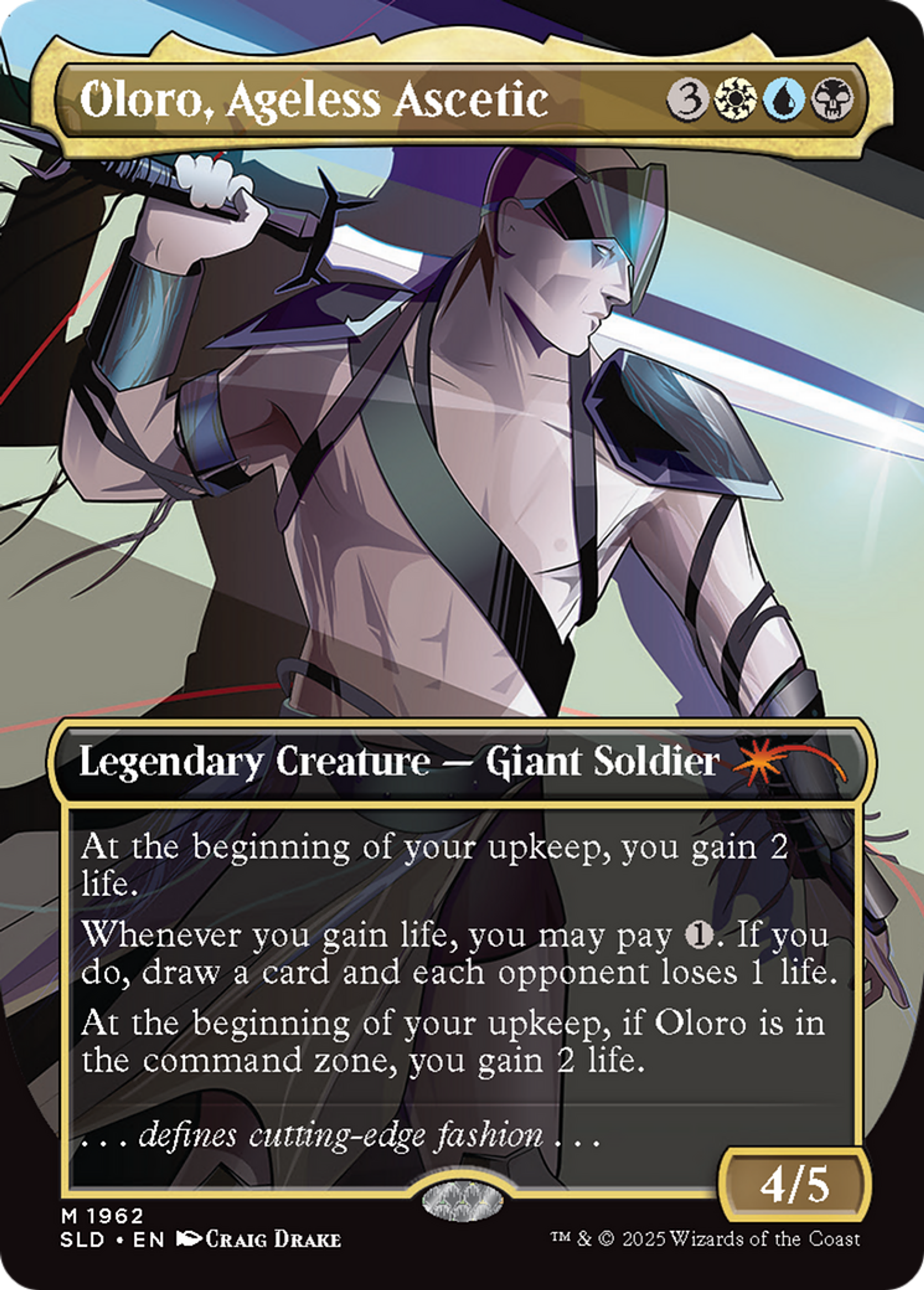 Oloro, Ageless Ascetic — Secret Lair Drop — Magic: The Gathering