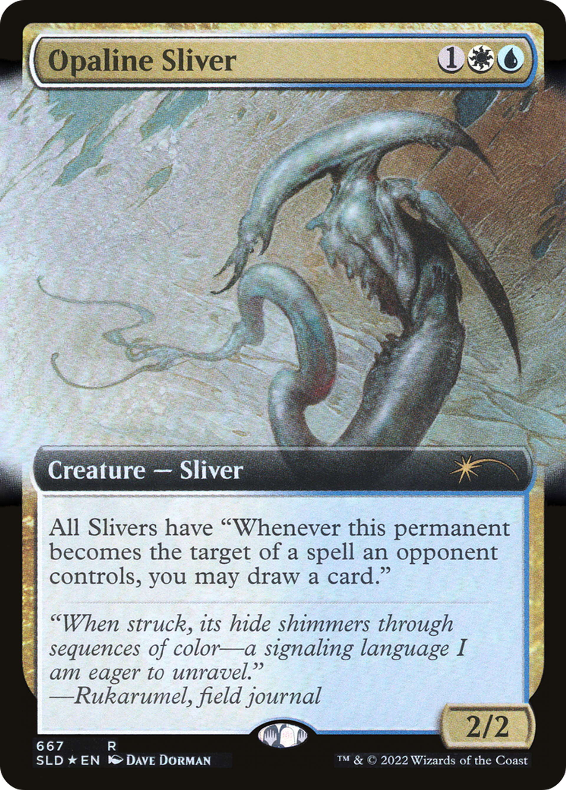 Slivoïde opalin — Secret Lair Drop — Magic: The Gathering