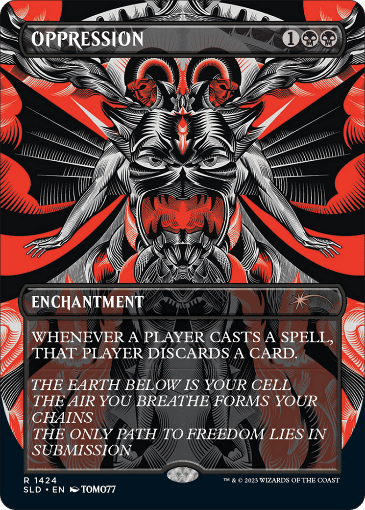 Oppression — Secret Lair Drop — Magic: The Gathering