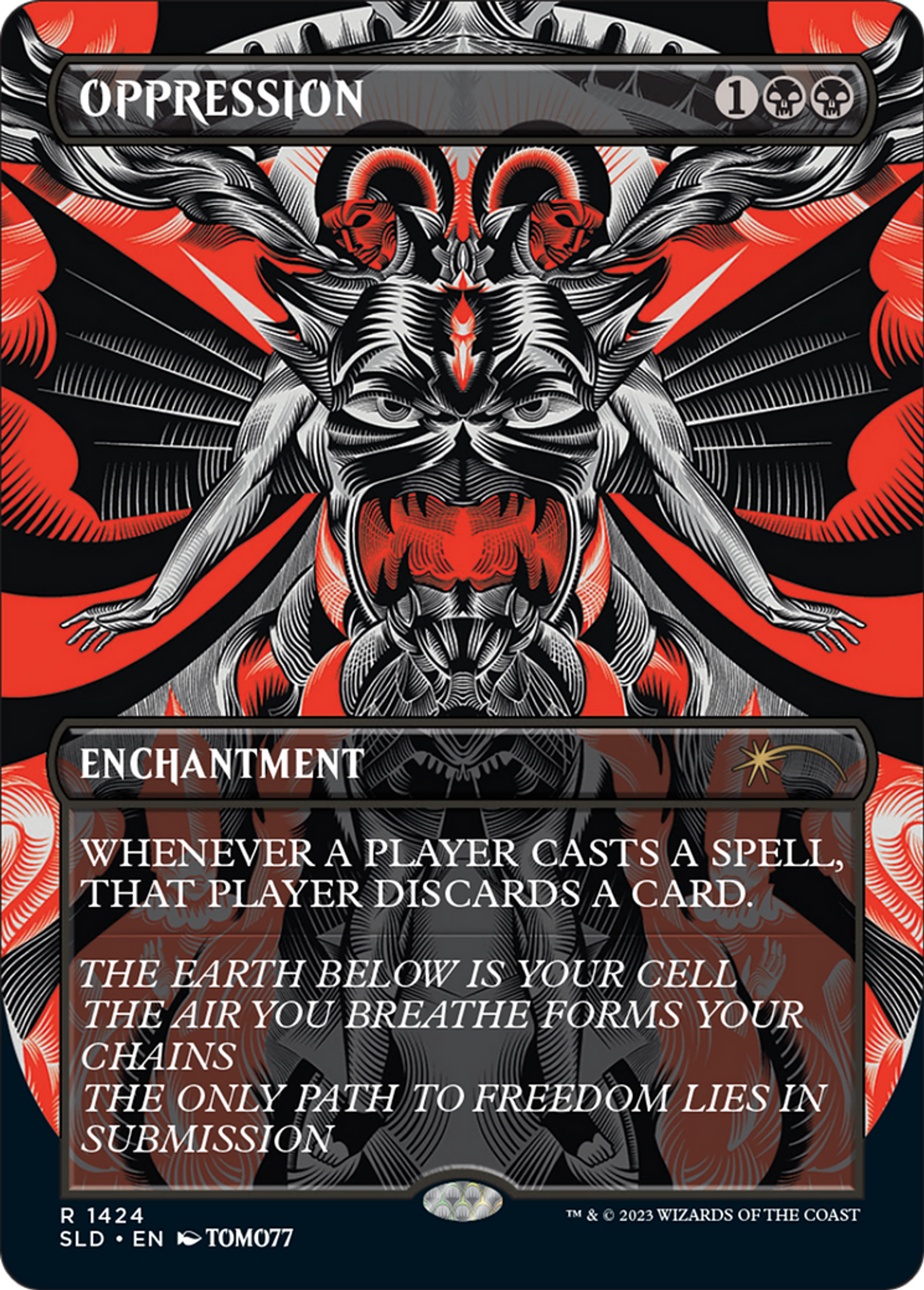 Oppression — Secret Lair Drop — Magic: The Gathering