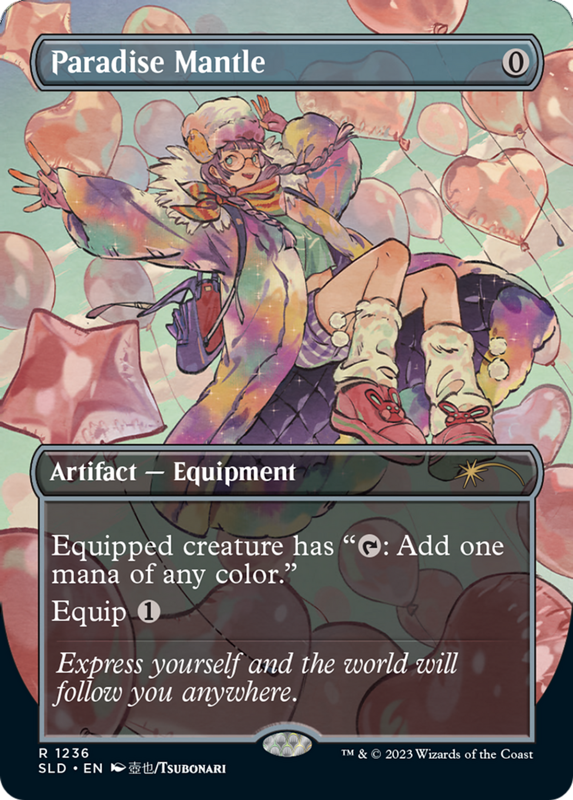 Manteau de paradis — Secret Lair Drop — Magic: The Gathering