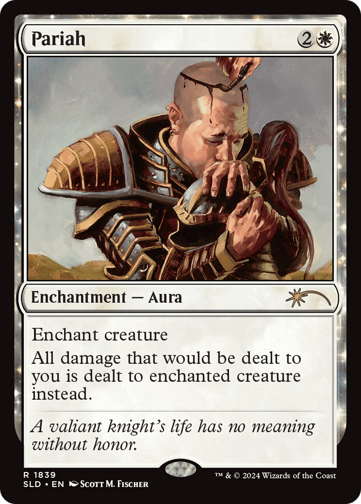 Pariah — Secret Lair Drop — Magic: The Gathering