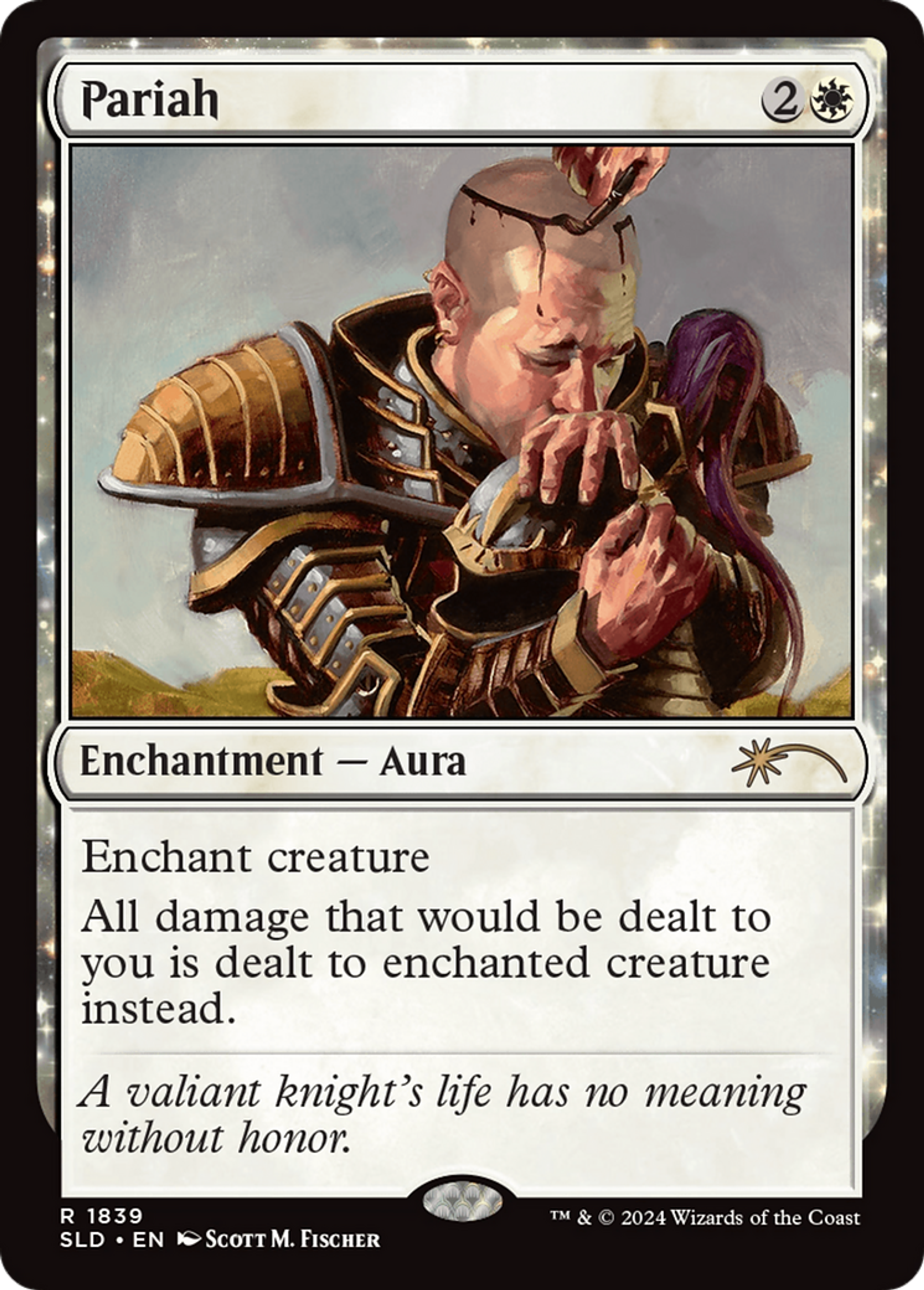 Pariah — Secret Lair Drop — Magic: The Gathering