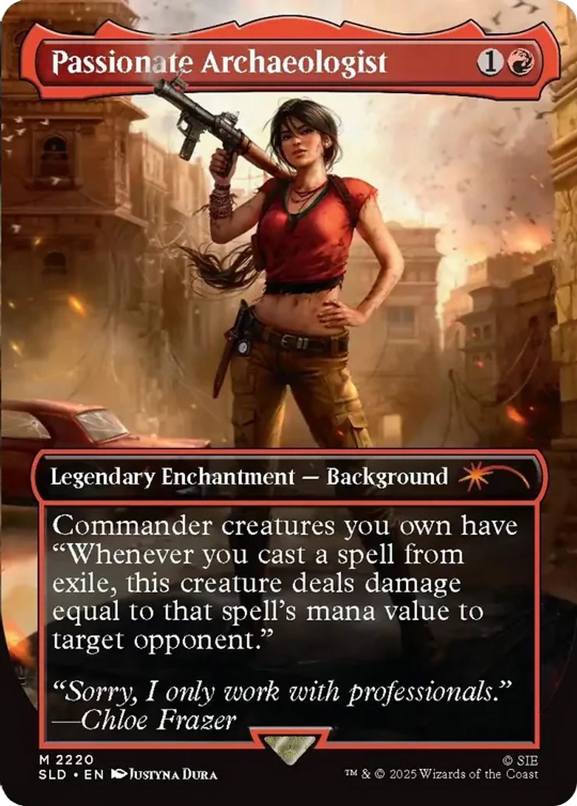 Passionate Archaeologist — Secret Lair Drop — Magic: The Gathering