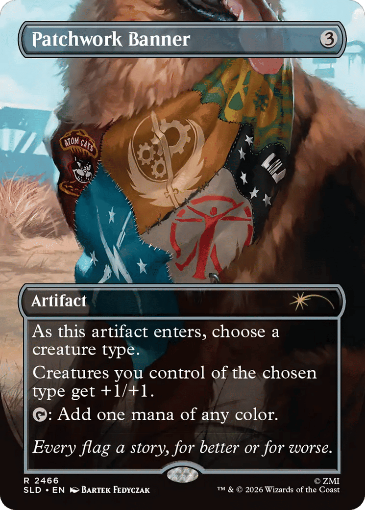 Patchwork Banner — Secret Lair Drop — Magic: The Gathering