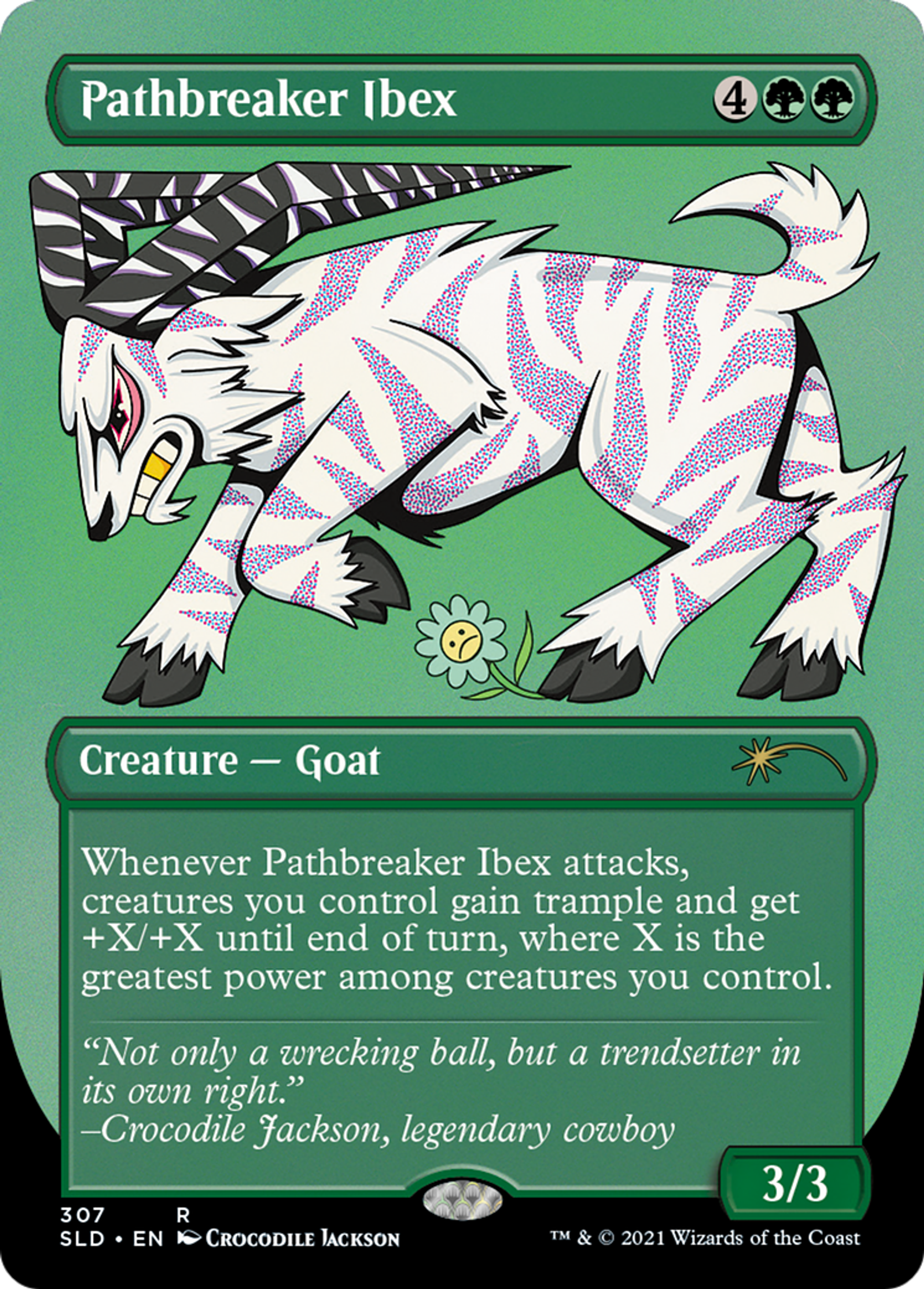 Bouquetin défricheur — Secret Lair Drop — Magic: The Gathering