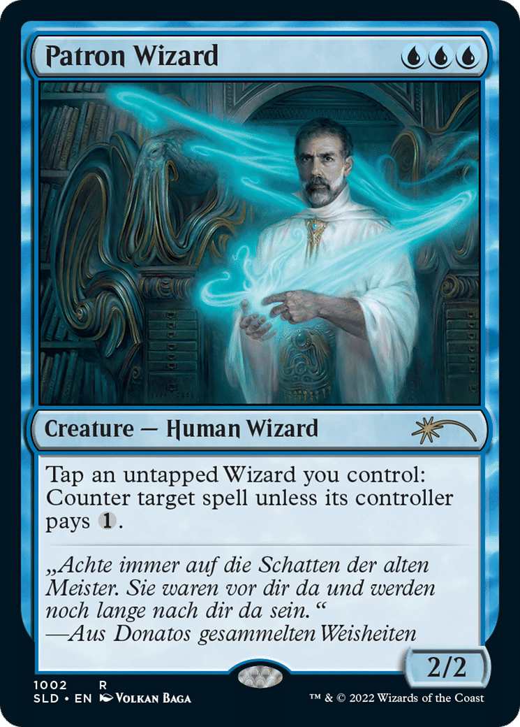 Patron Wizard — Secret Lair Drop — Magic: The Gathering