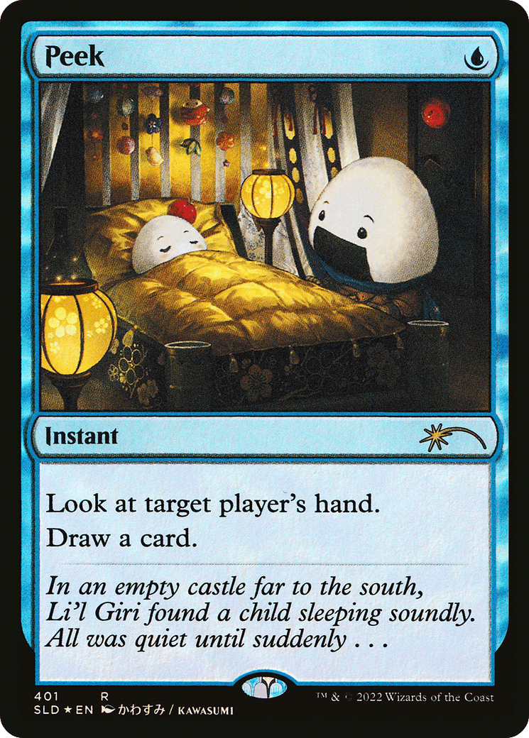 Peek — Secret Lair Drop — Magic: The Gathering