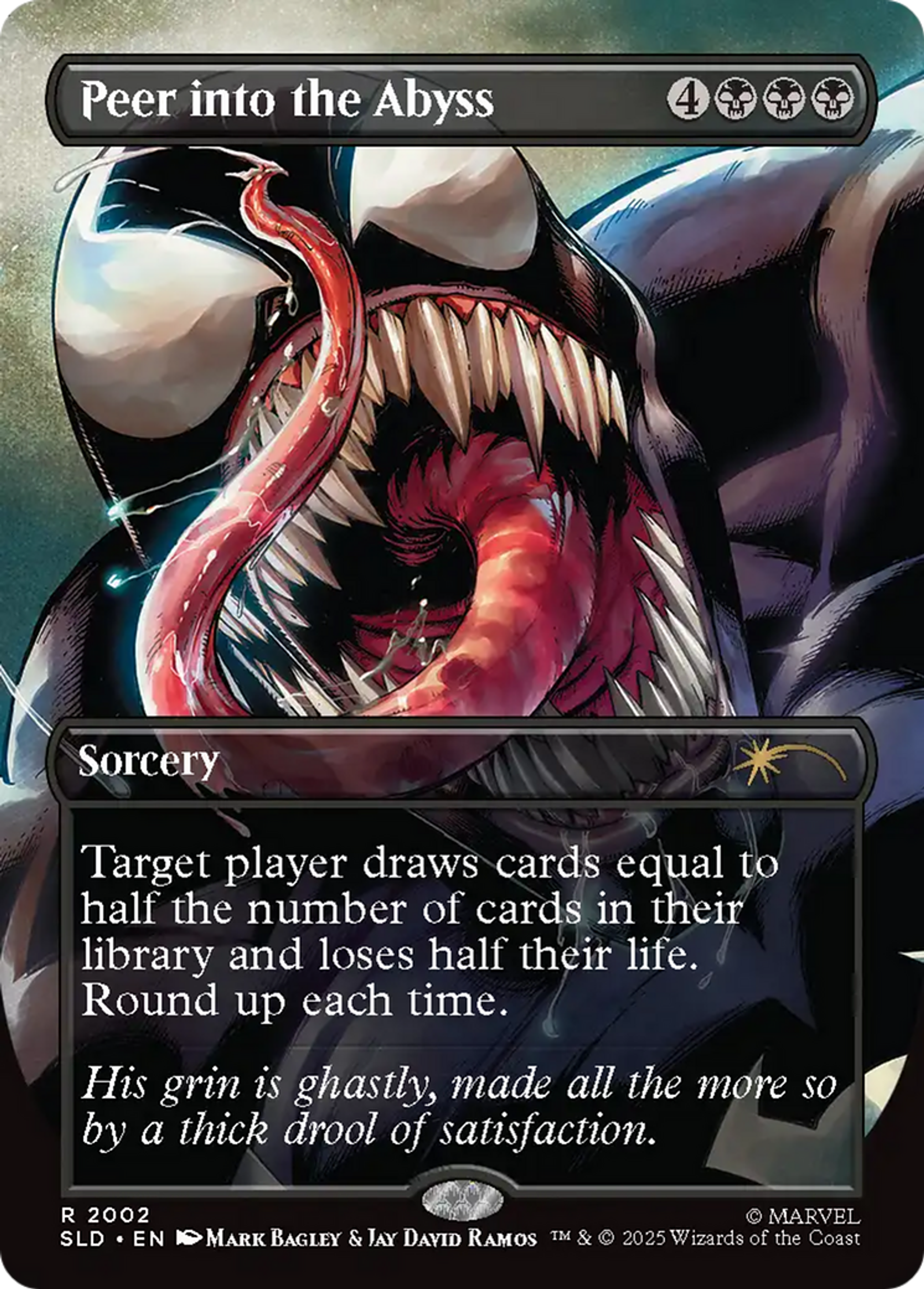 Peer into the Abyss — Secret Lair Drop — Magic: The Gathering