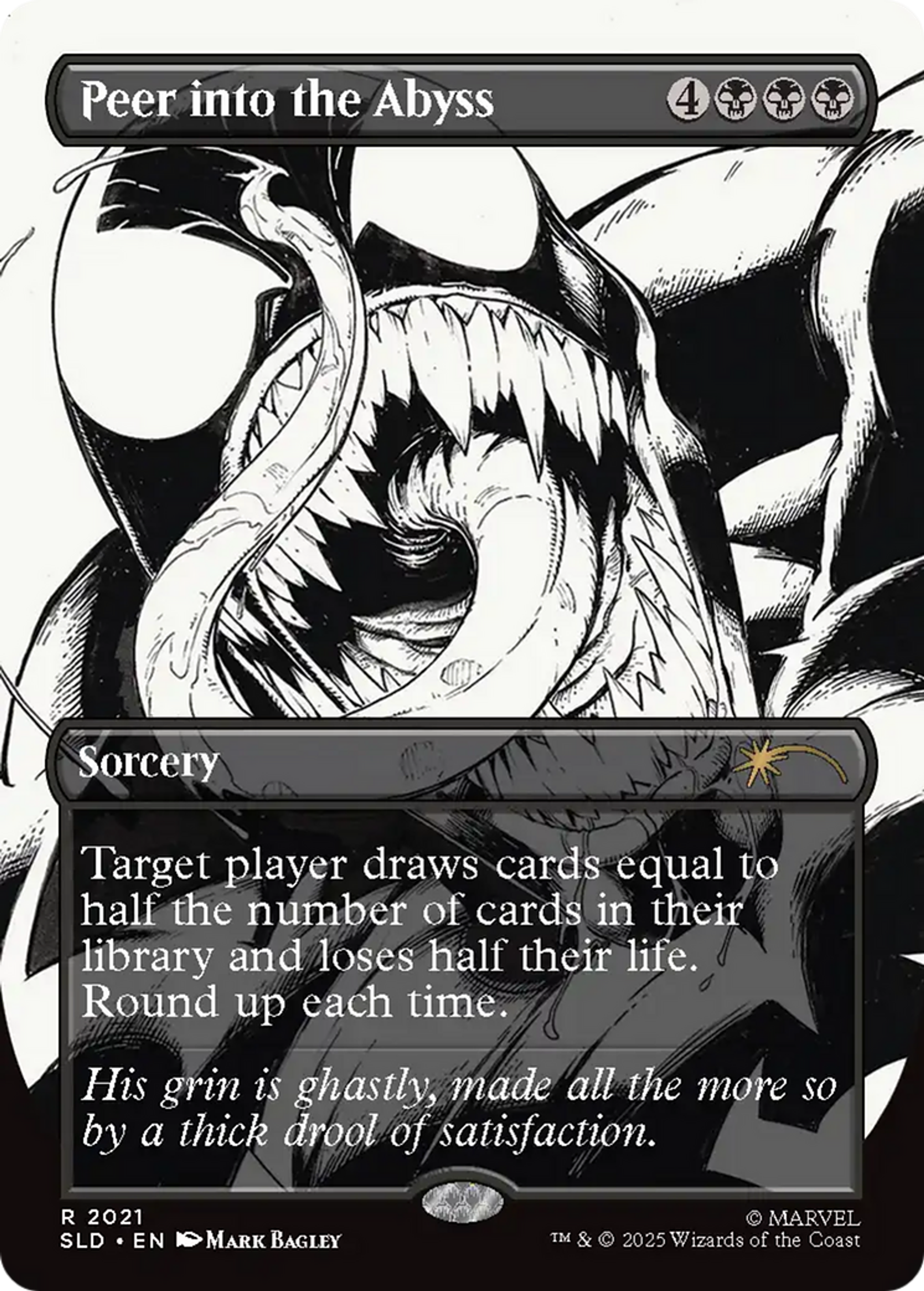 Peer into the Abyss — Secret Lair Drop — Magic: The Gathering