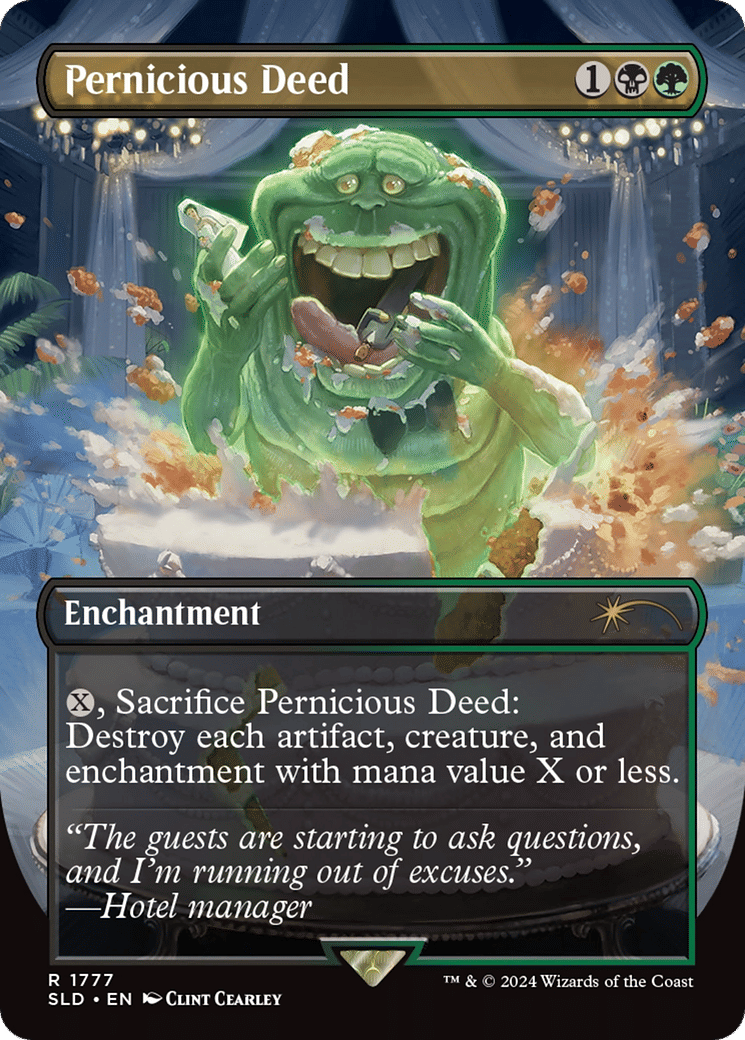 Pernicious Deed — Secret Lair Drop — Magic: The Gathering
