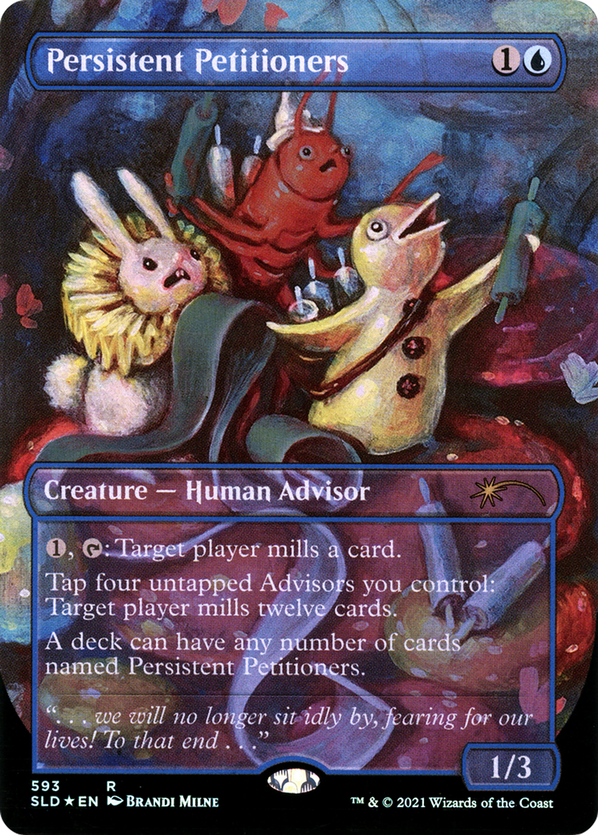 Pétitionnaires tenaces — Secret Lair Drop — Magic: The Gathering