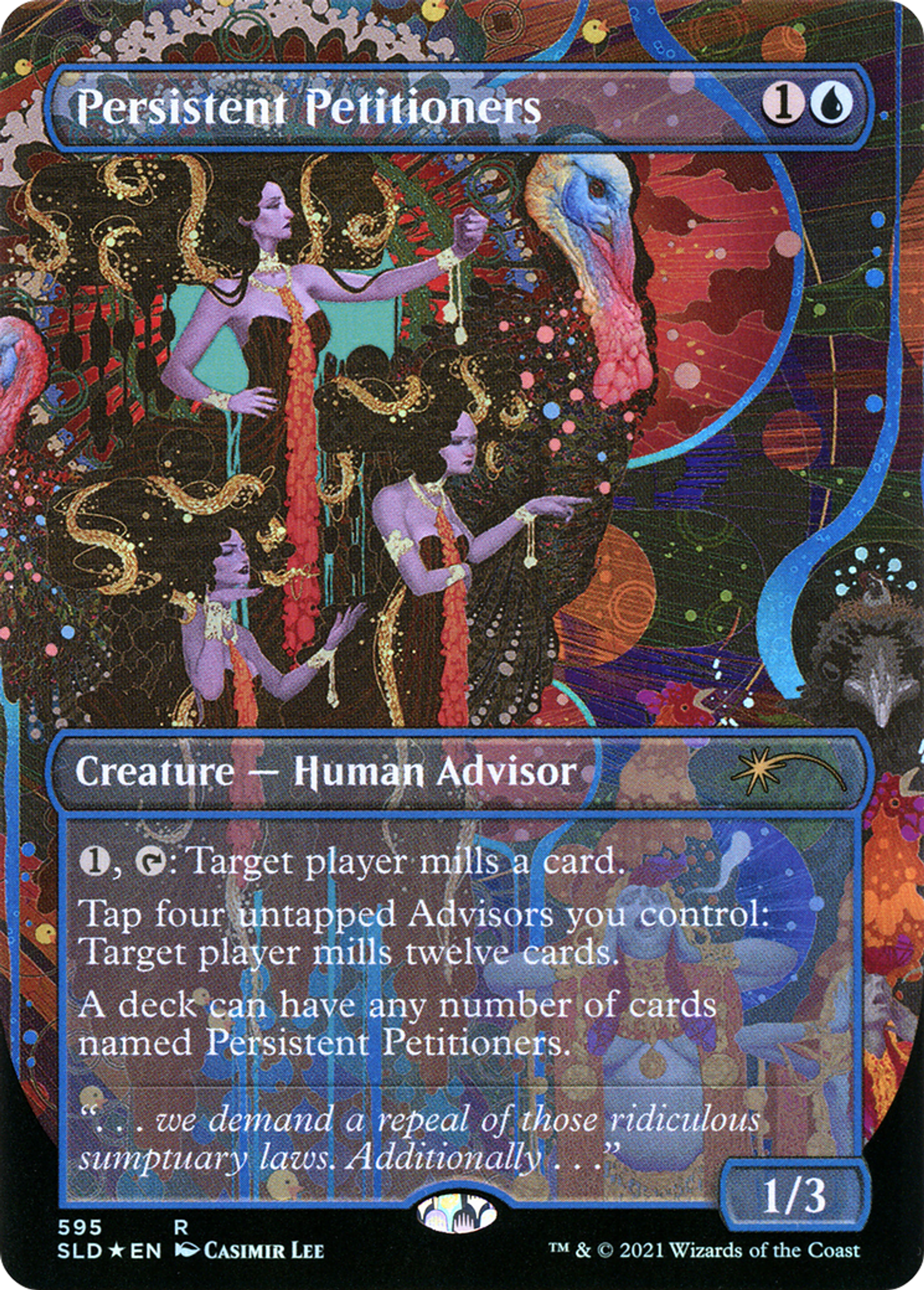 Pétitionnaires tenaces — Secret Lair Drop — Magic: The Gathering