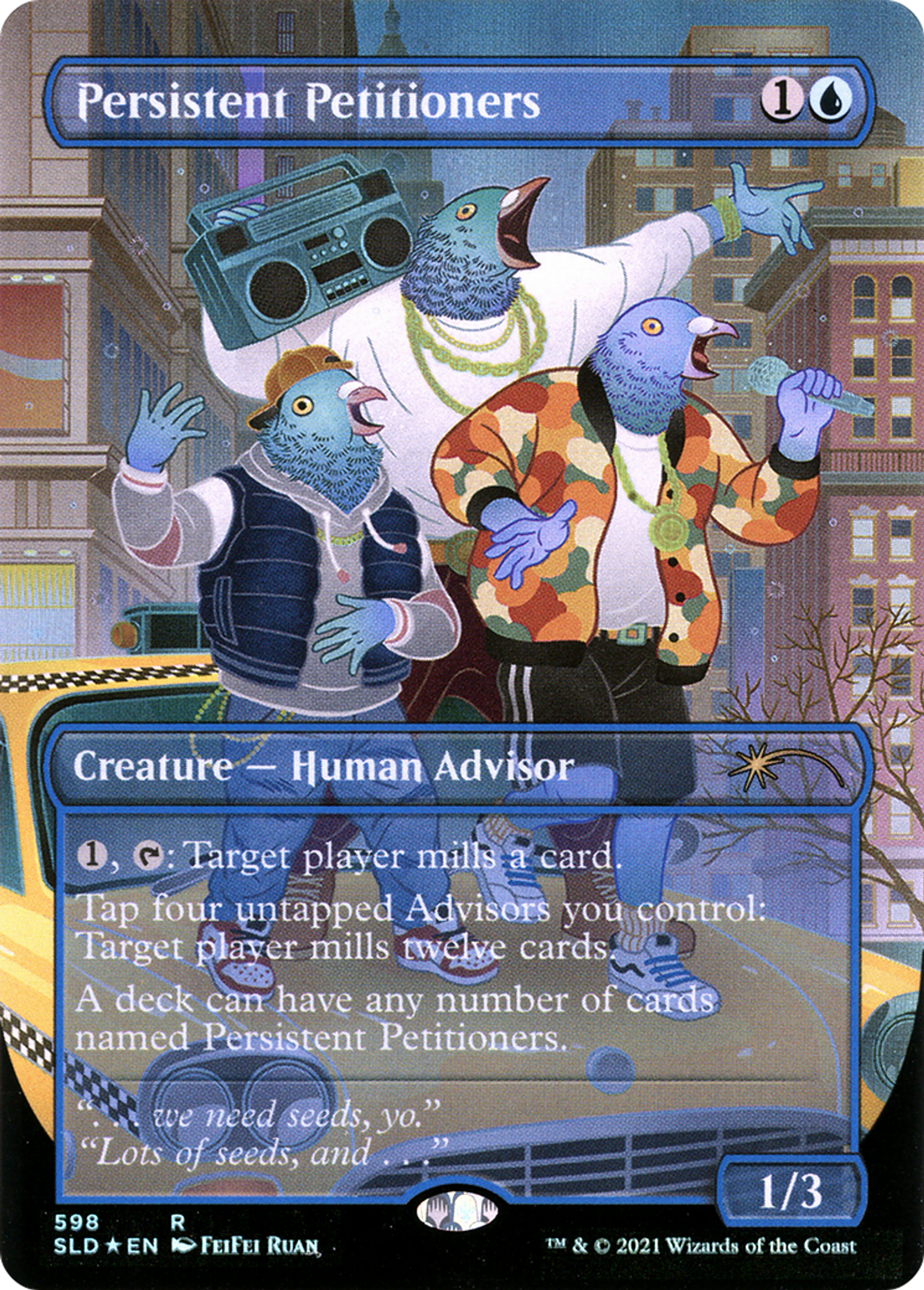 Pétitionnaires tenaces — Secret Lair Drop — Magic: The Gathering